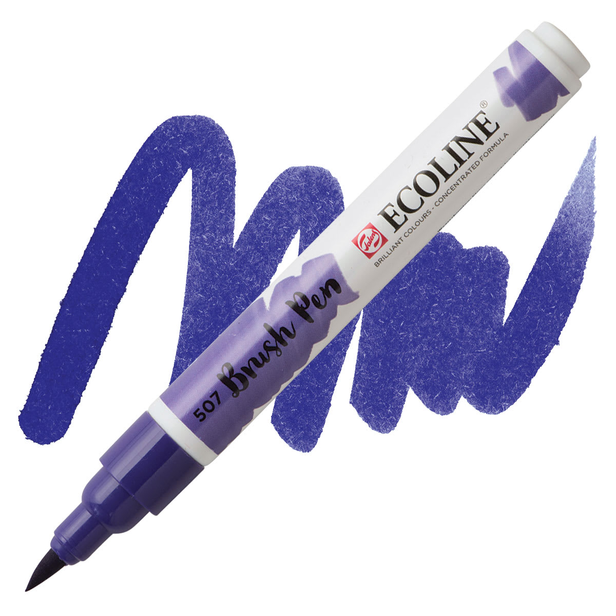 Royal Talens Ecoline Brush Marker - Ultramarine Violet