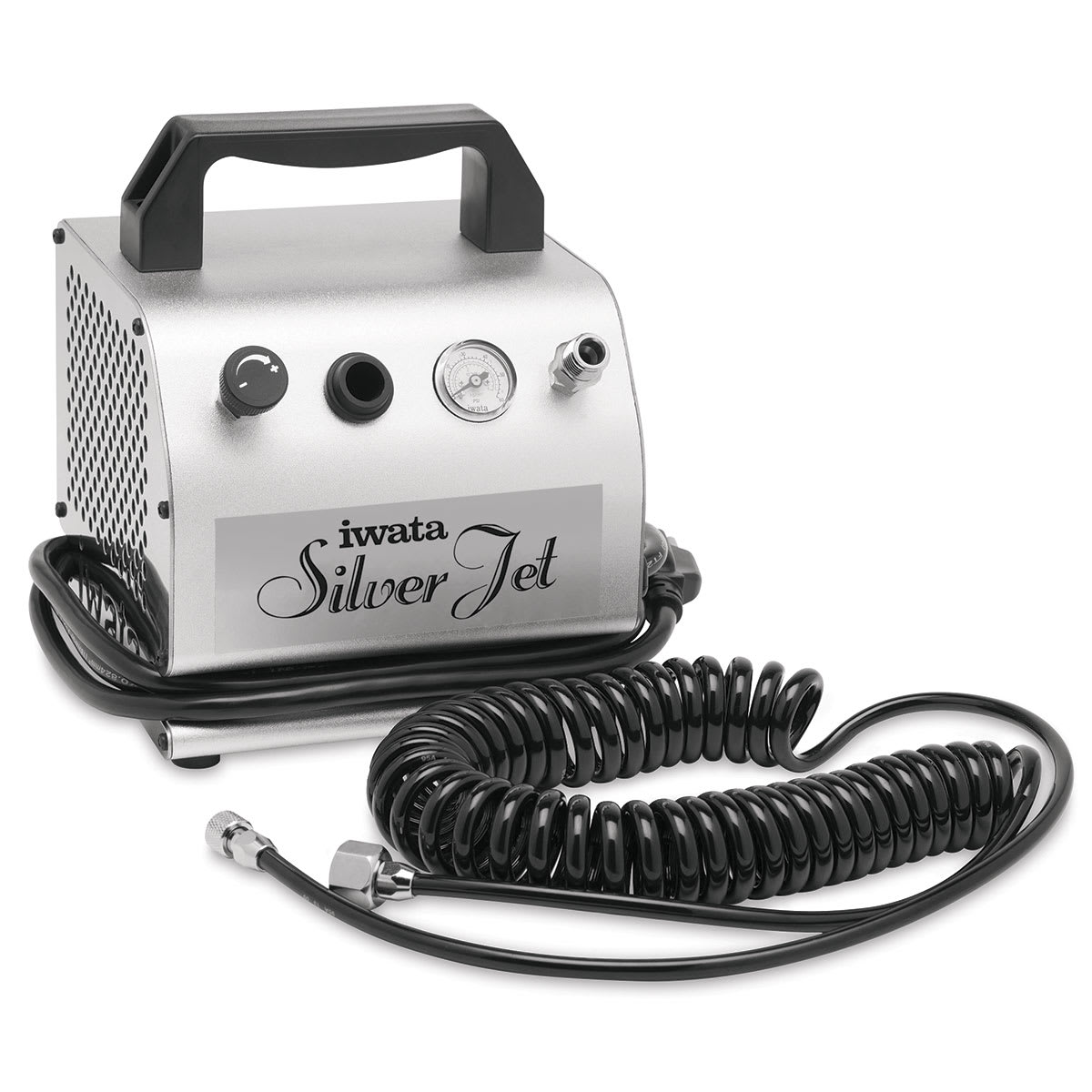 Iwata-Medea IS50 Studio Series Silver Jet Single Piston Air Compressor