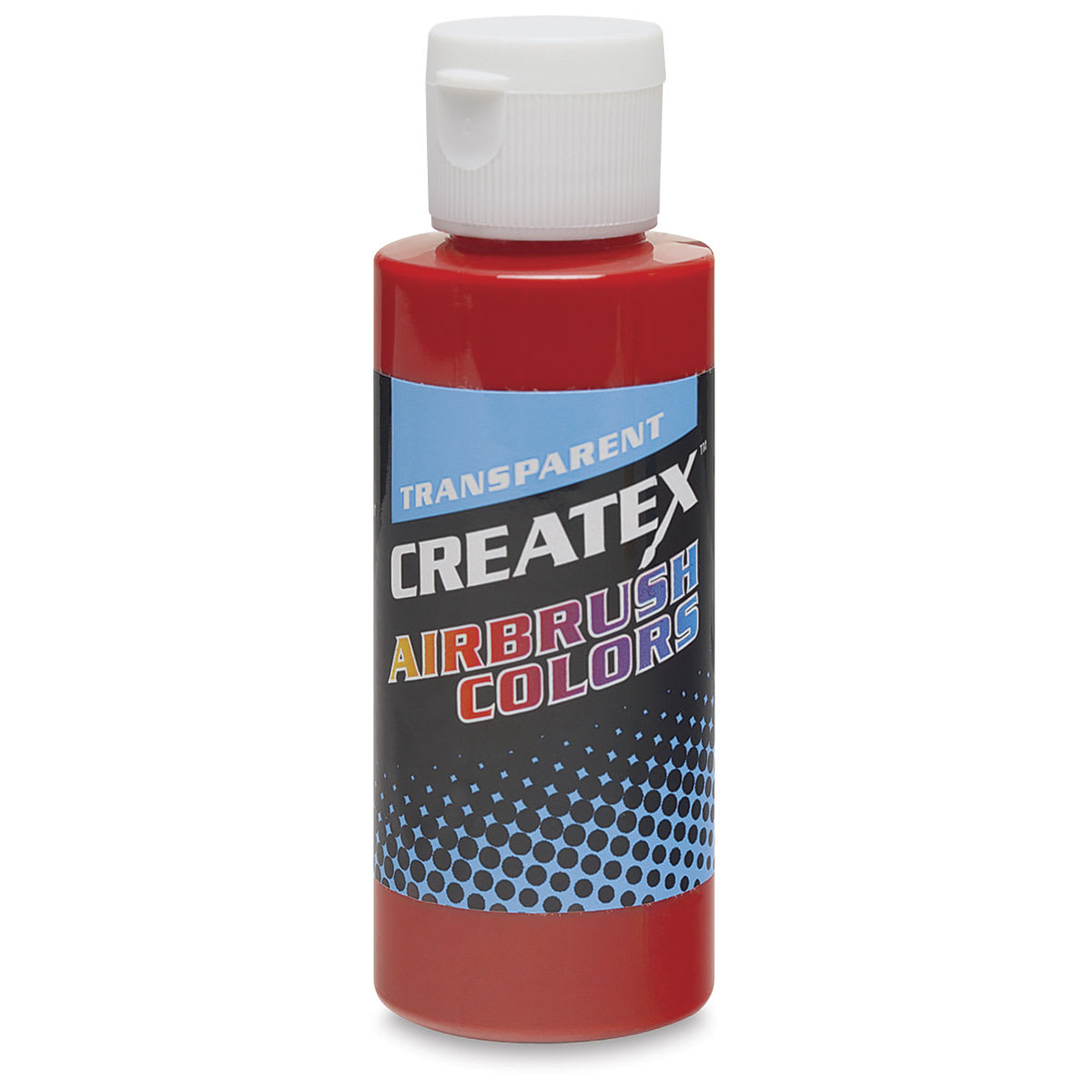 Createx Airbrush Color - 2 oz, Transparent Brite Red