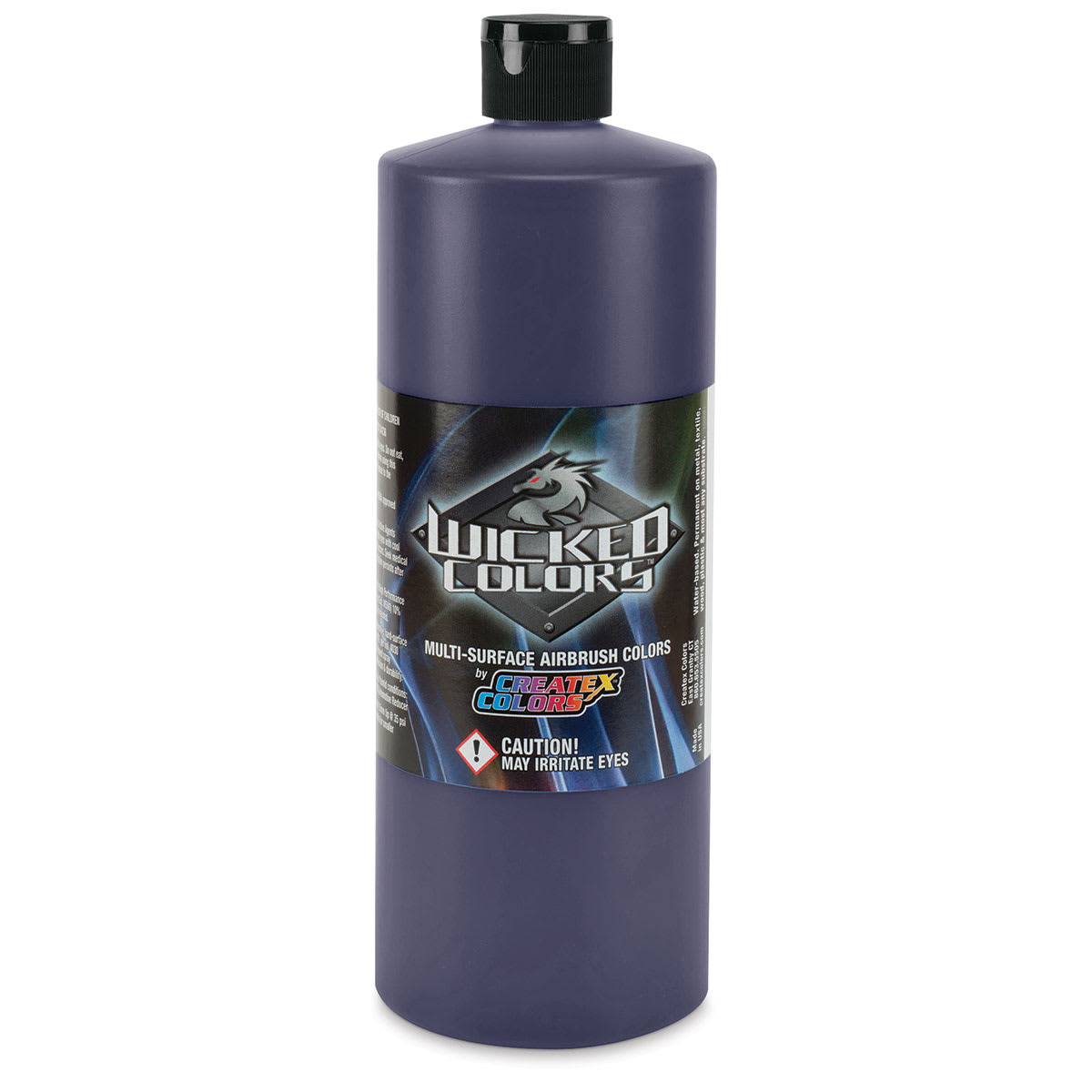 Createx Wicked Colors Airbrush Color - 32 oz, Detail Blue Violet