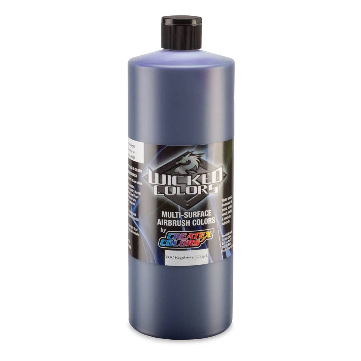 Createx Wicked Colors Airbrush Color - Opaque Dioxazine Purple, 32 oz, Bottle