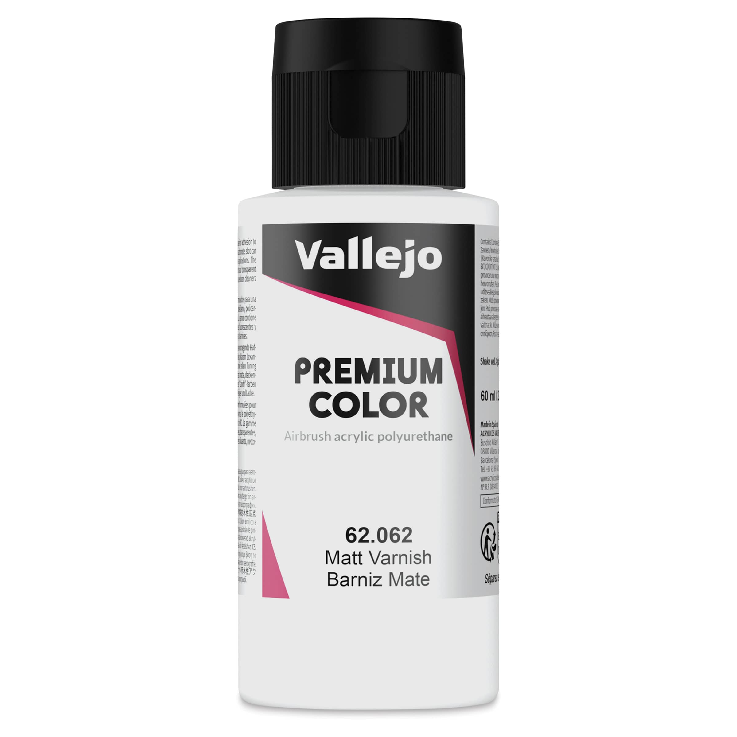 Vallejo Vallejo Premium Colour 60mL - Matt Varnish