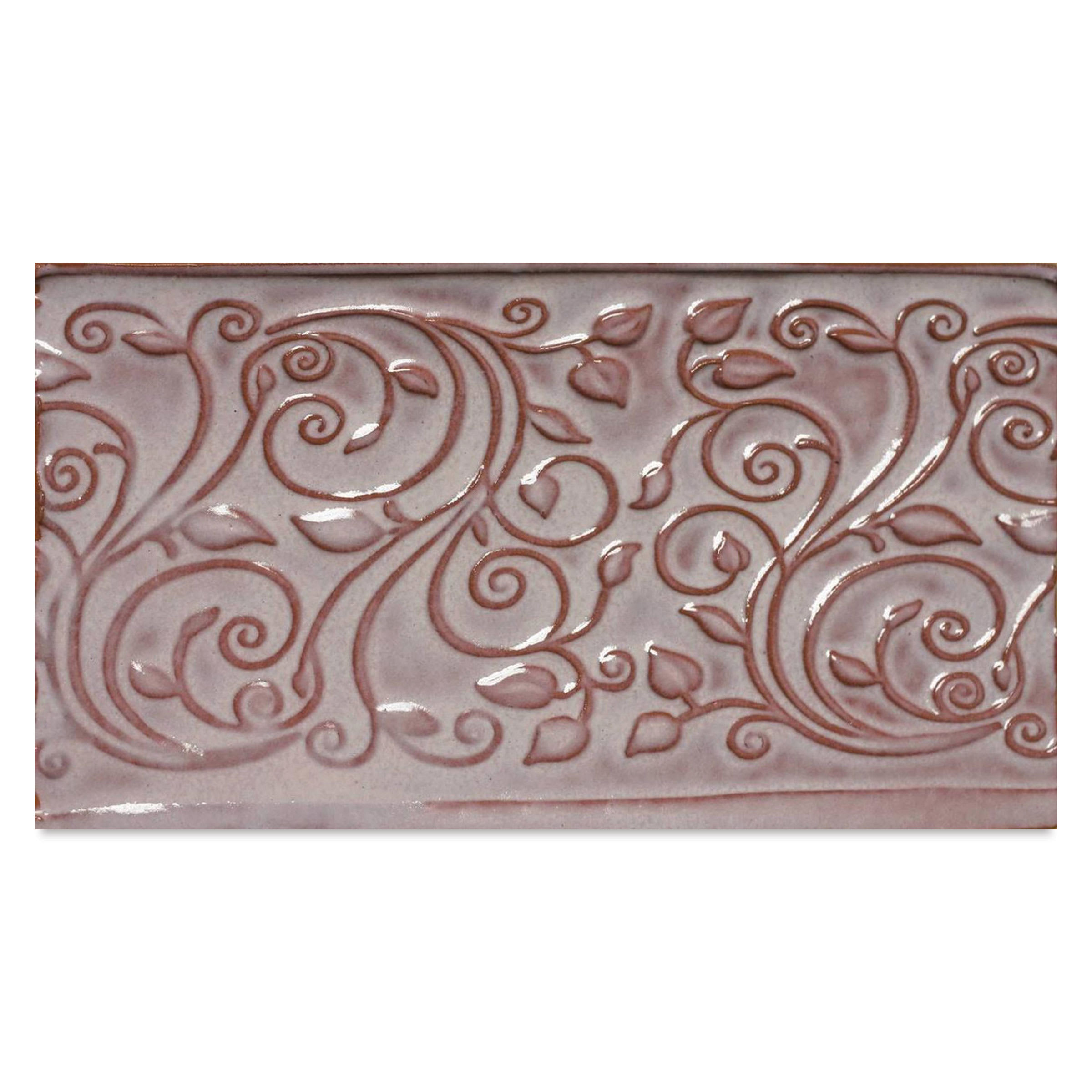 Low Fire Opalescent Glaze - 1 Pint- Dusty Rose