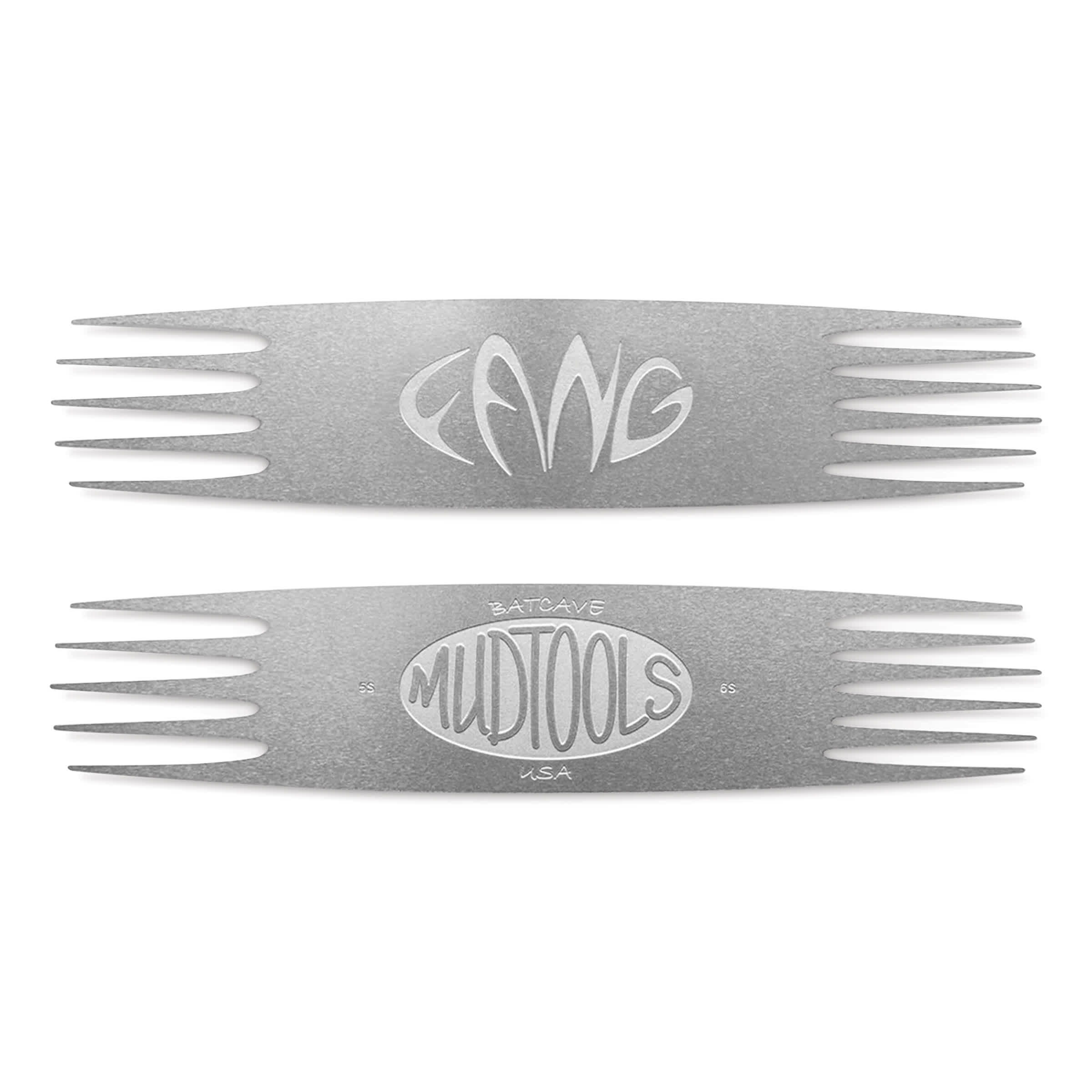 Mudtools FANG Stainless Steel Scoring Tool - Small Tooth, 5S-6S