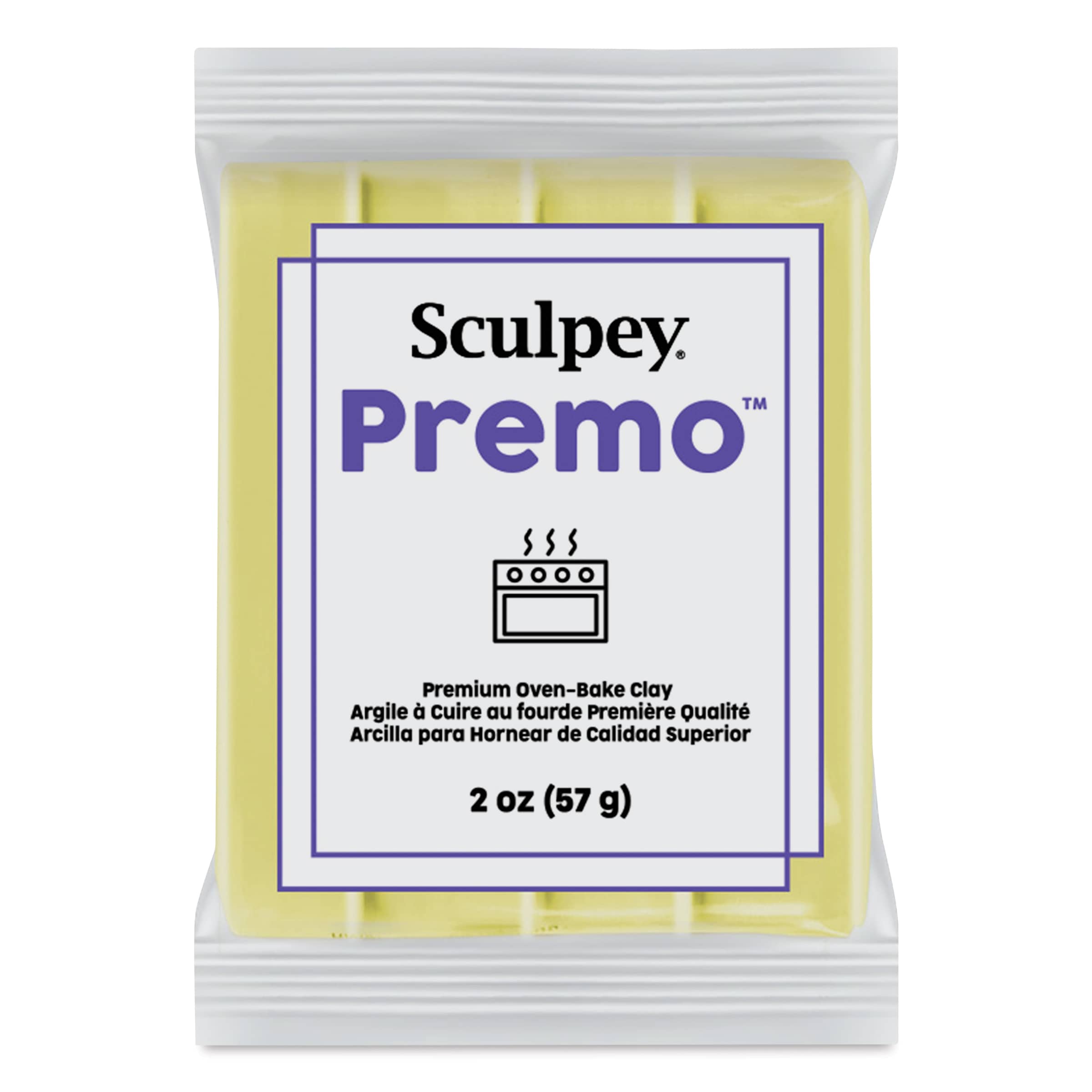 Sculpey Premo - 2 oz, Glow-in-the-Dark