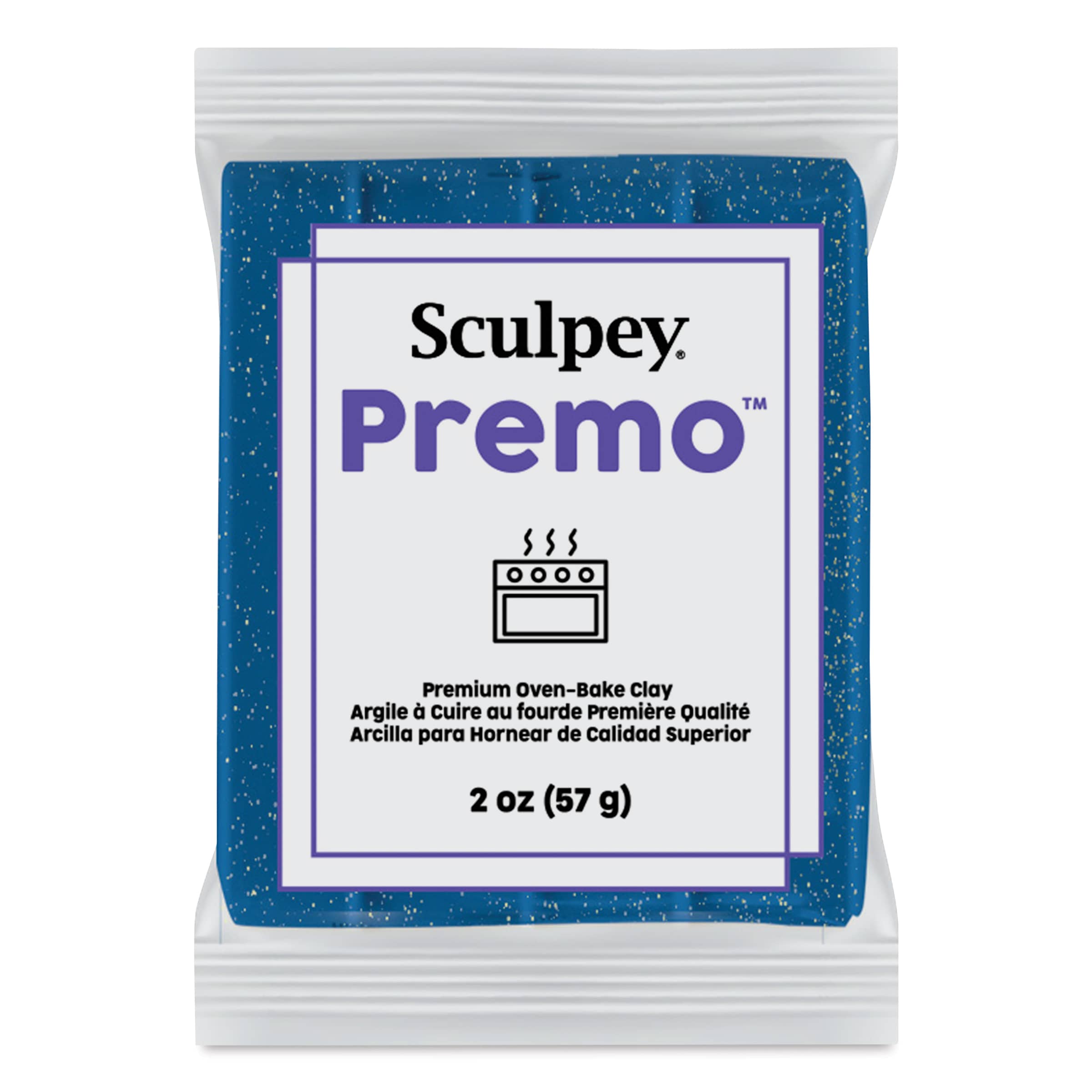 Sculpey Premo - 2 oz, Galaxy Glitter