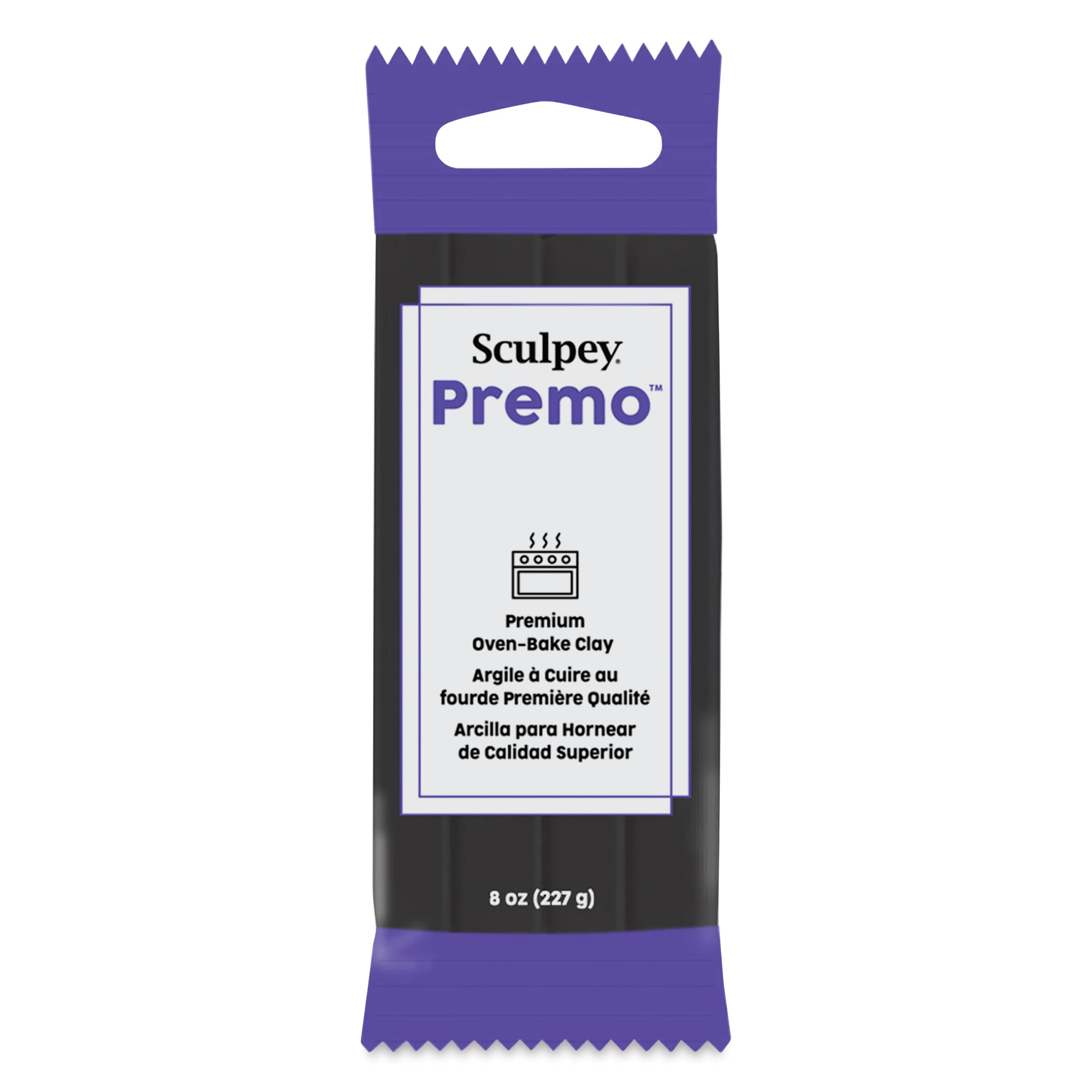 Sculpey® Premo™ 8 oz Oven Bake Clay in Black