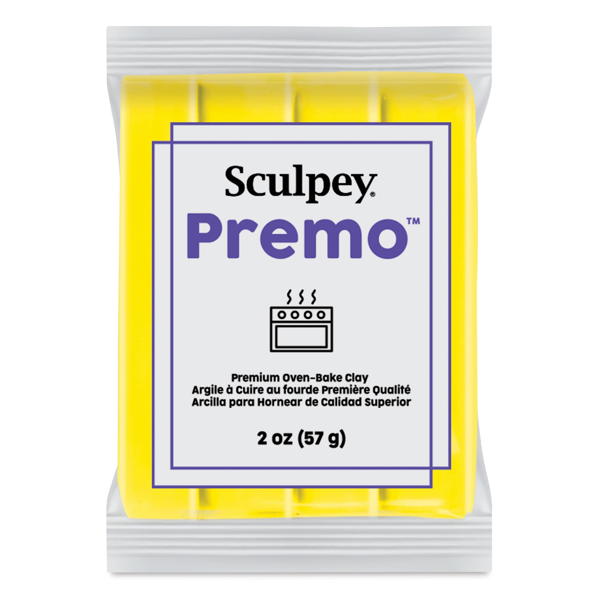 Sculpey Premo - 2 oz, Zinc Yellow