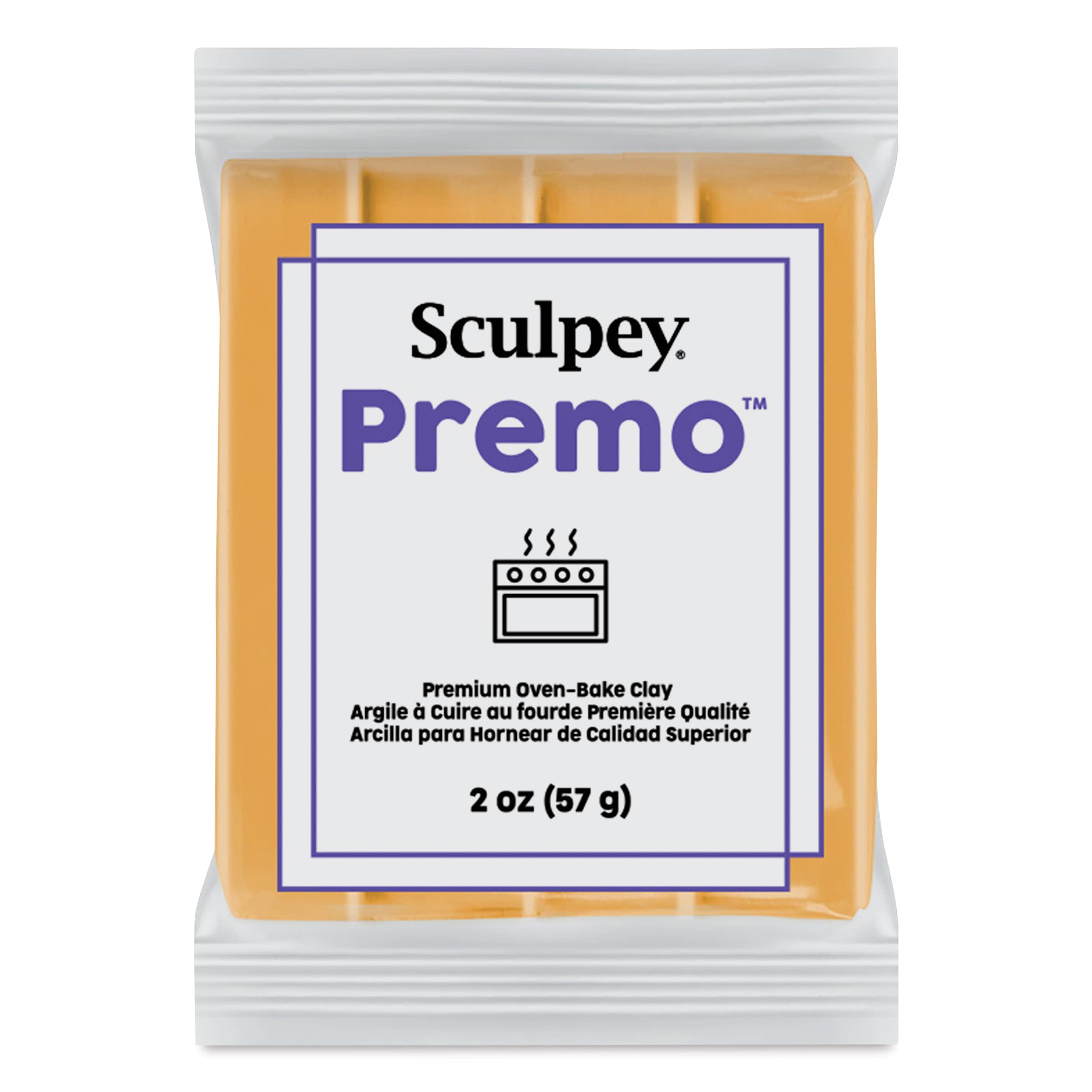 Premo Sculpey® 2 oz Oven-Bake Clay in Mustard