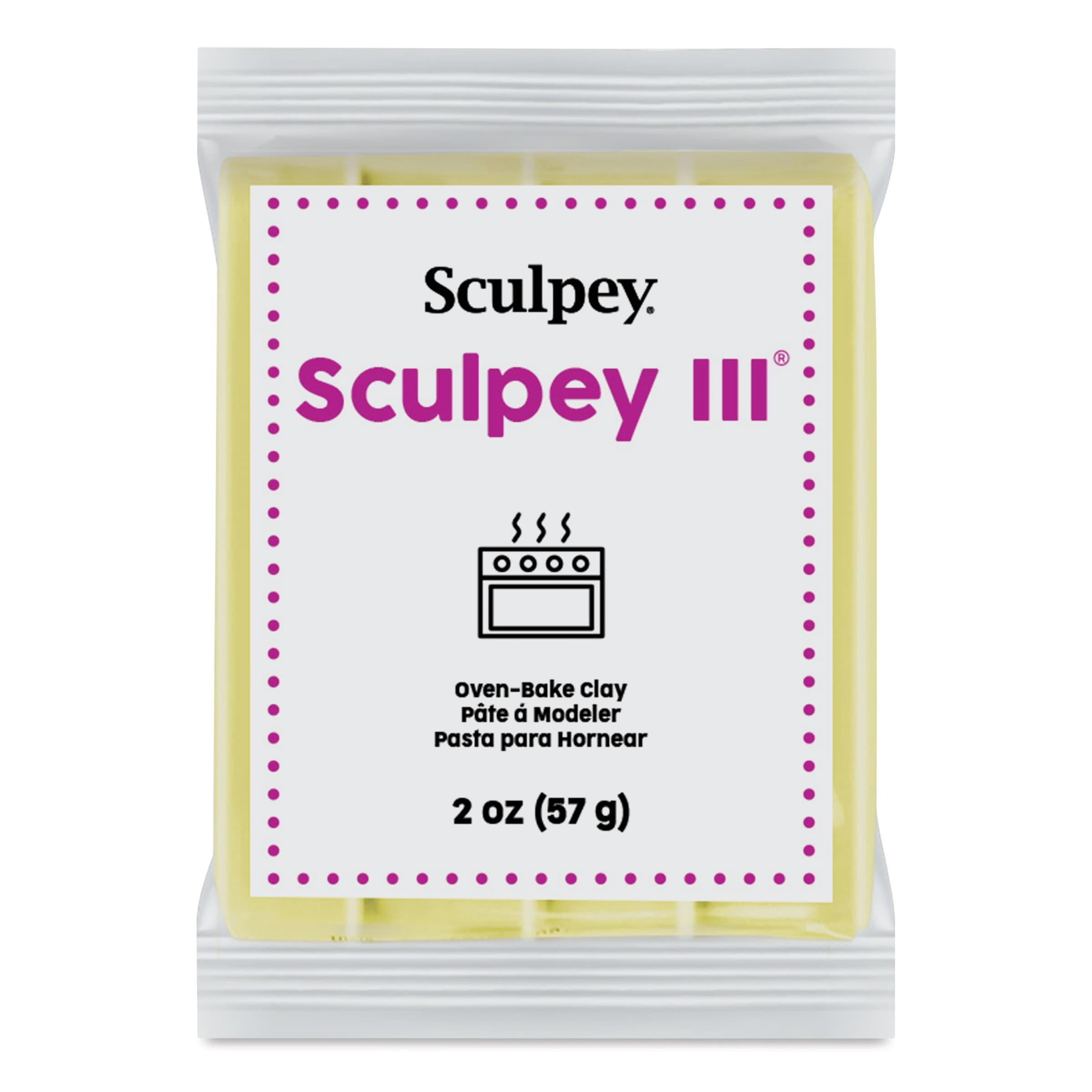 Sculpey III® Oven Bake Clay, Glow in the Dark | 2 oz