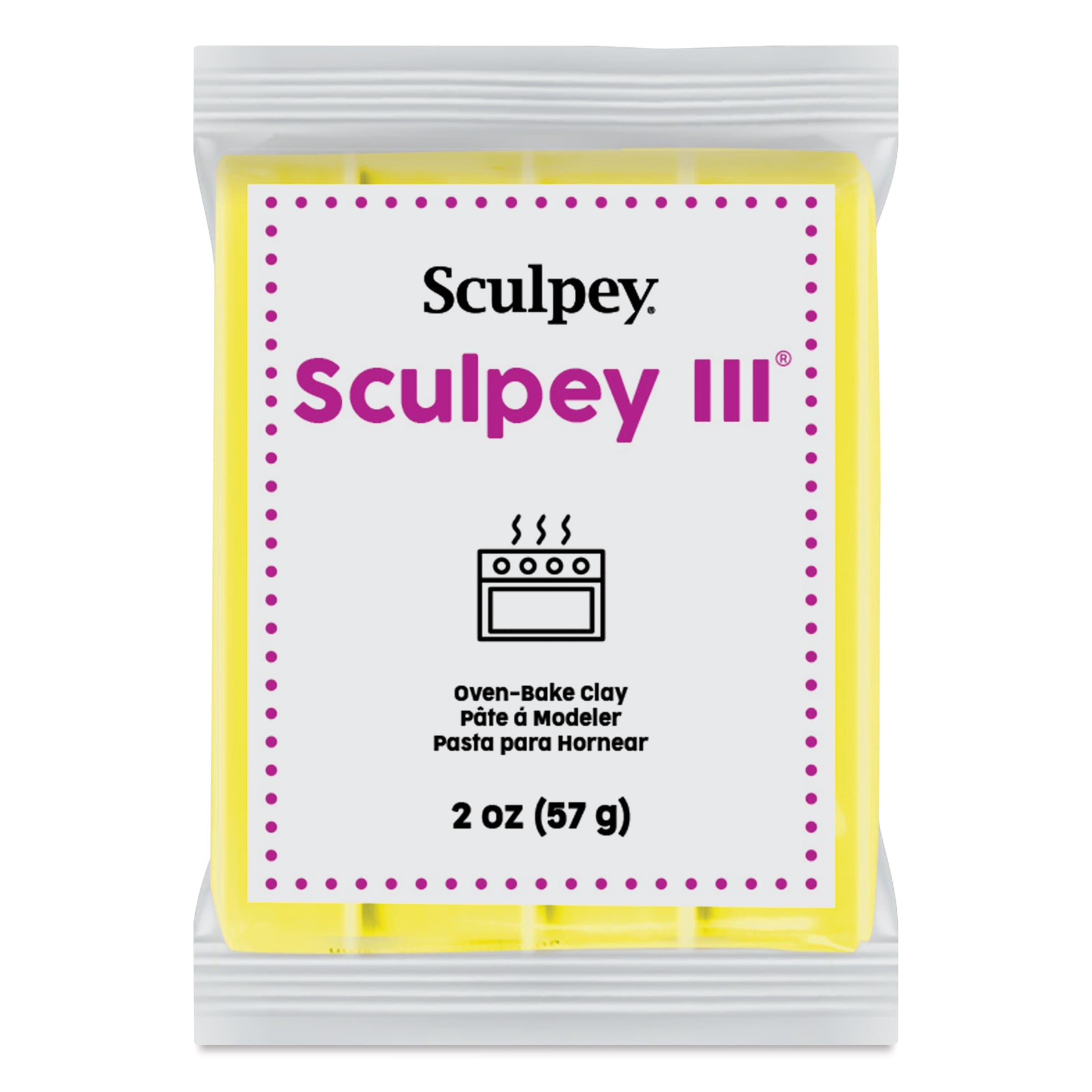 Sculpey III - 2 oz, Lemonade