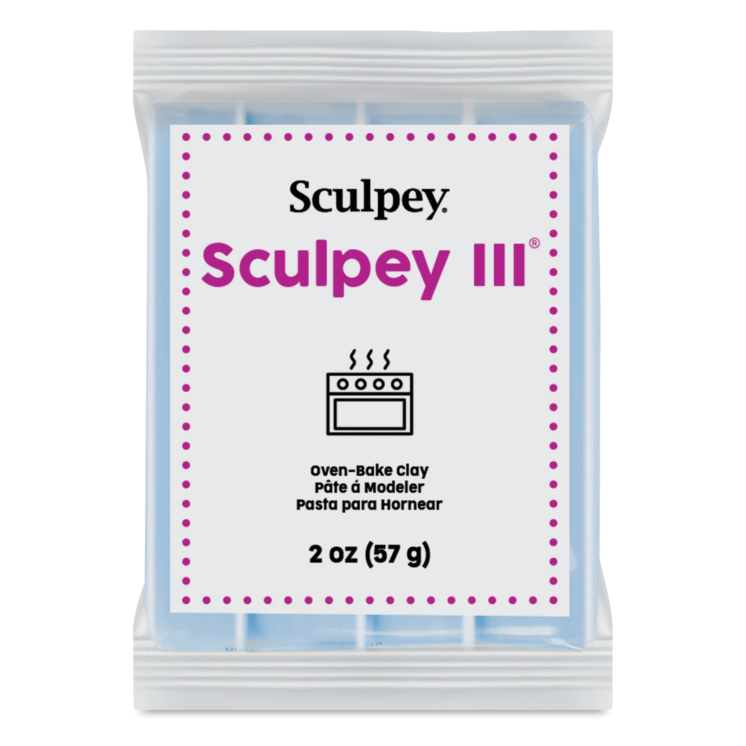 2 oz Sculpey III® Oven-Bake Clay in Sky Blue