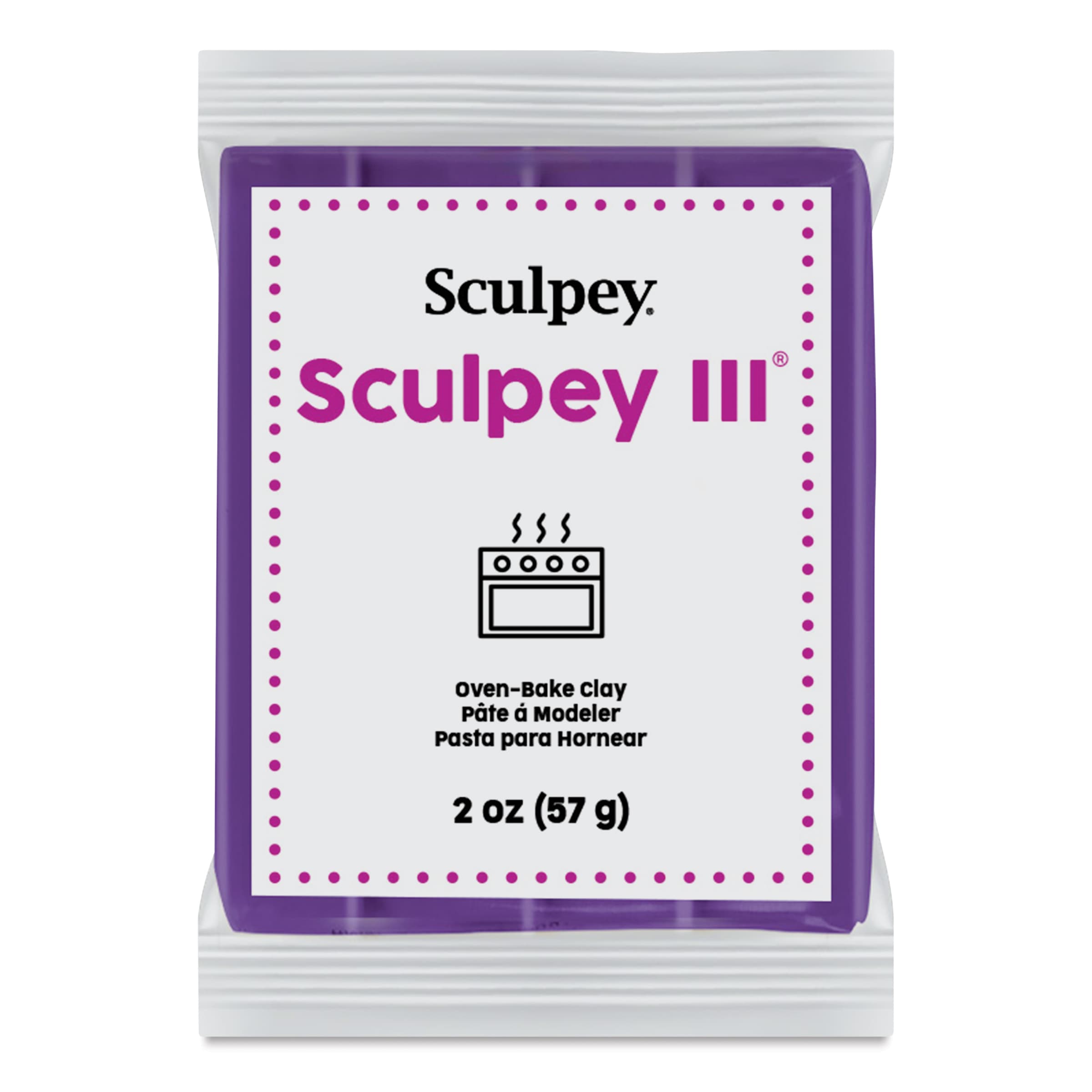 Sculpey III - 2 oz, Purple