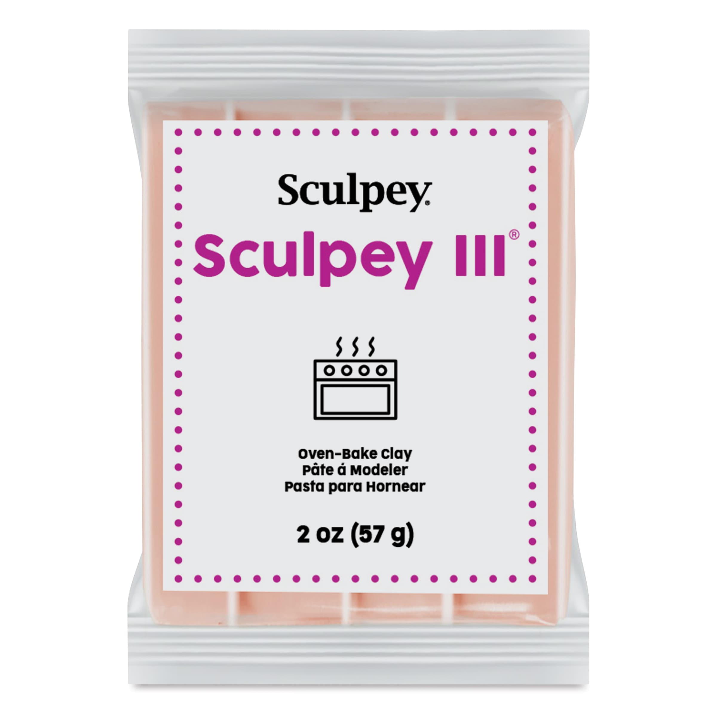 2 oz Sculpey III® Oven-Bake Clay in Beige