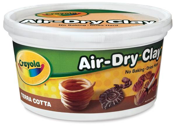 Crayola. 575064 Air-Dry Clay Terra Cotta 2 1/2 lbs
