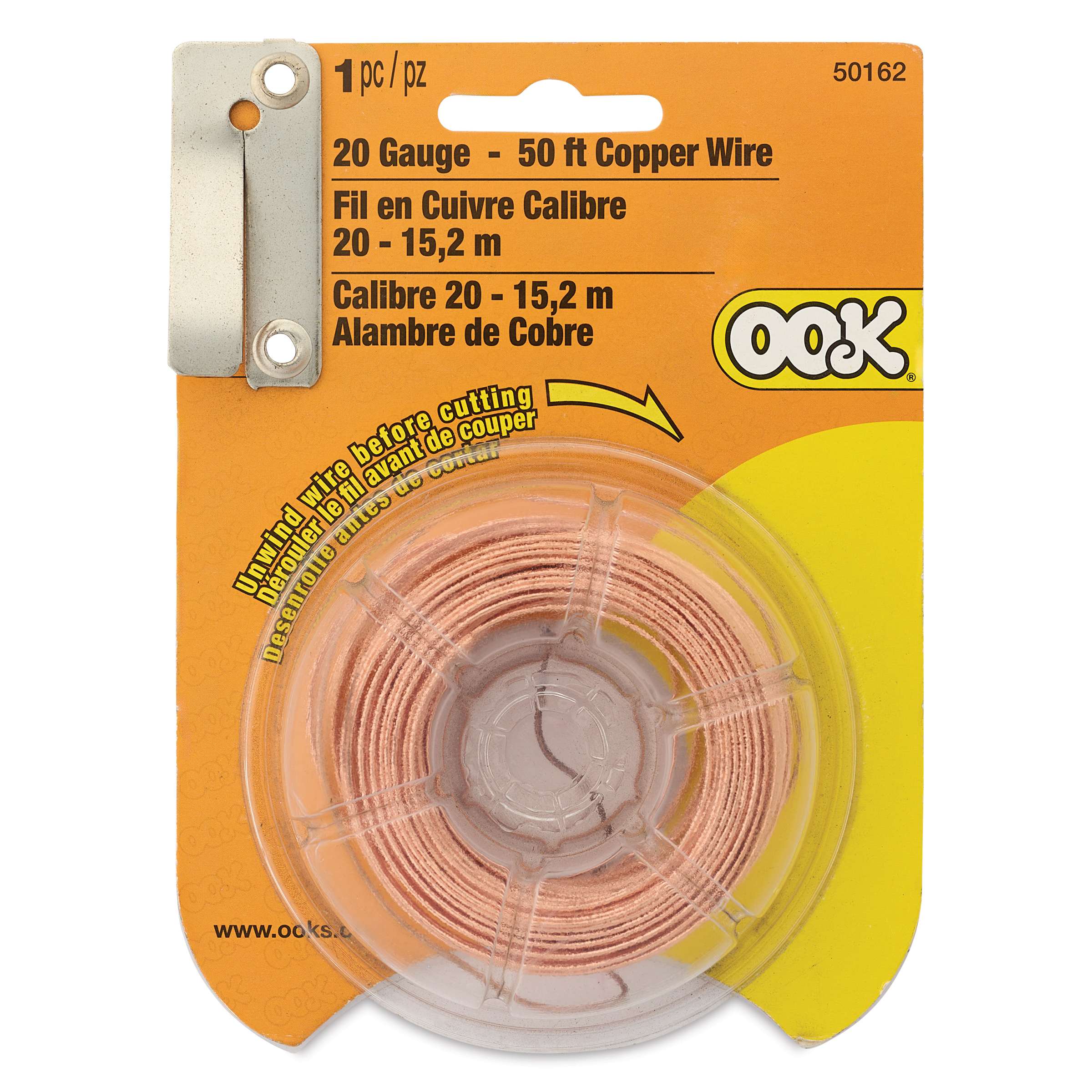 OOK Copper Specialty Wire - 20 Gauge, 50 ft