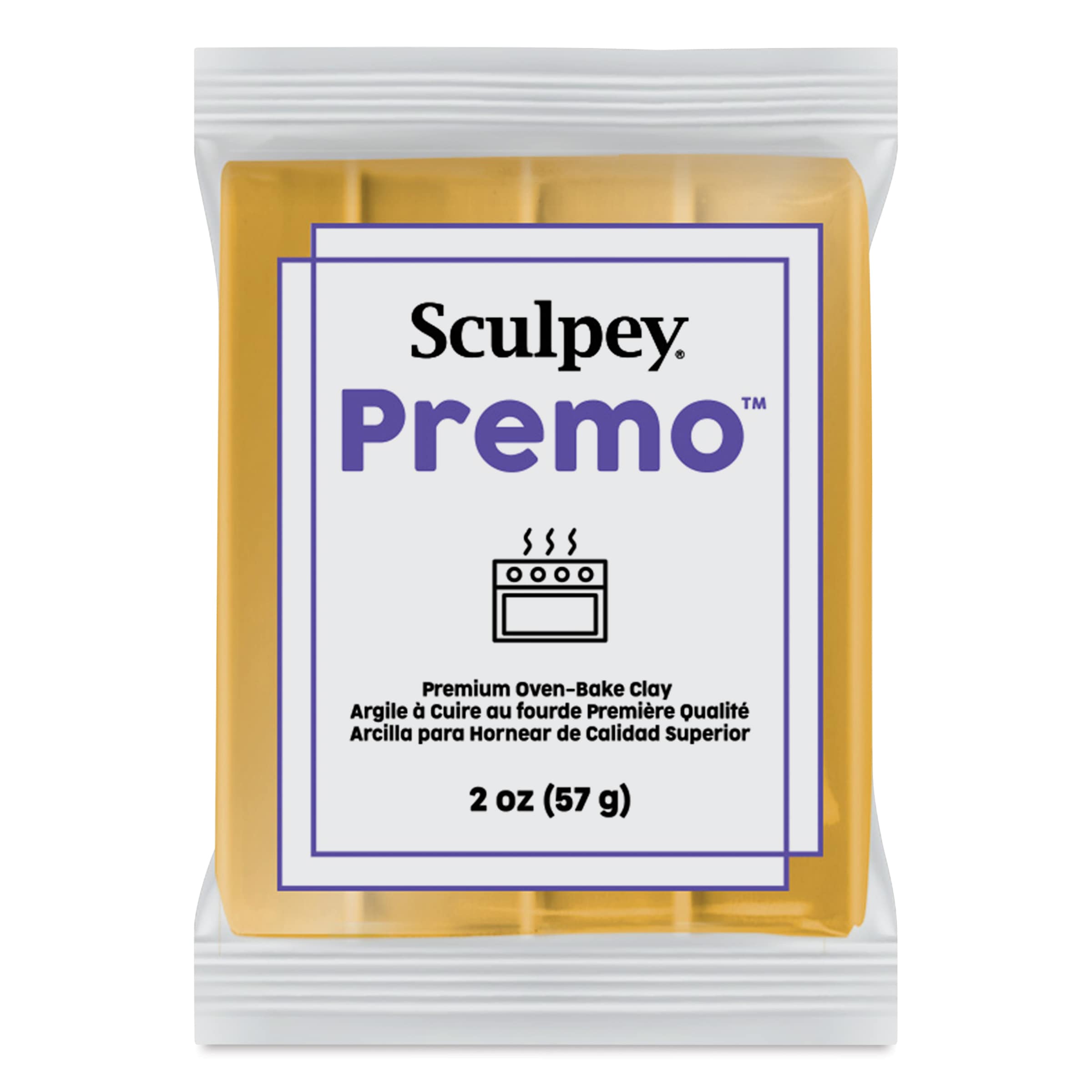 Premo Sculpey® Accents™ Oven Bake Clay in 18K Gold | 2 oz