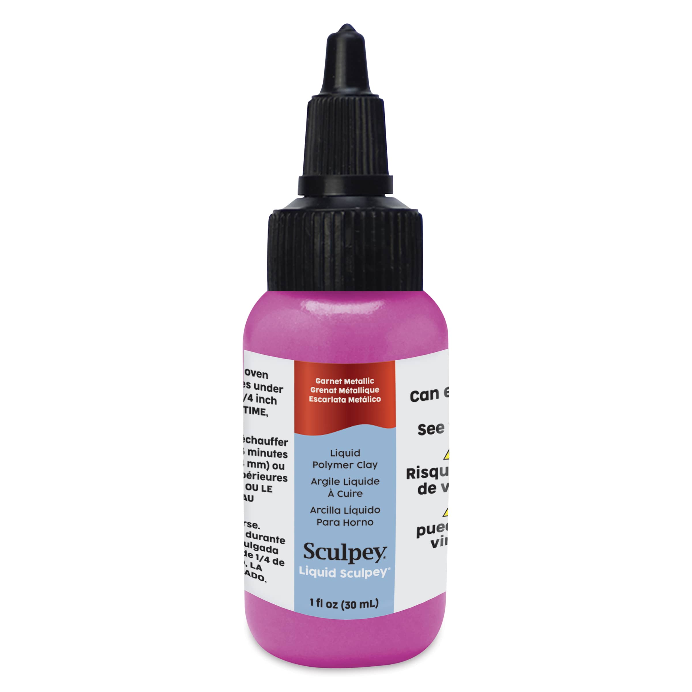 Liquid Sculpey® Liquid Polymer Clay in Garnet Metallic | 1 fl oz