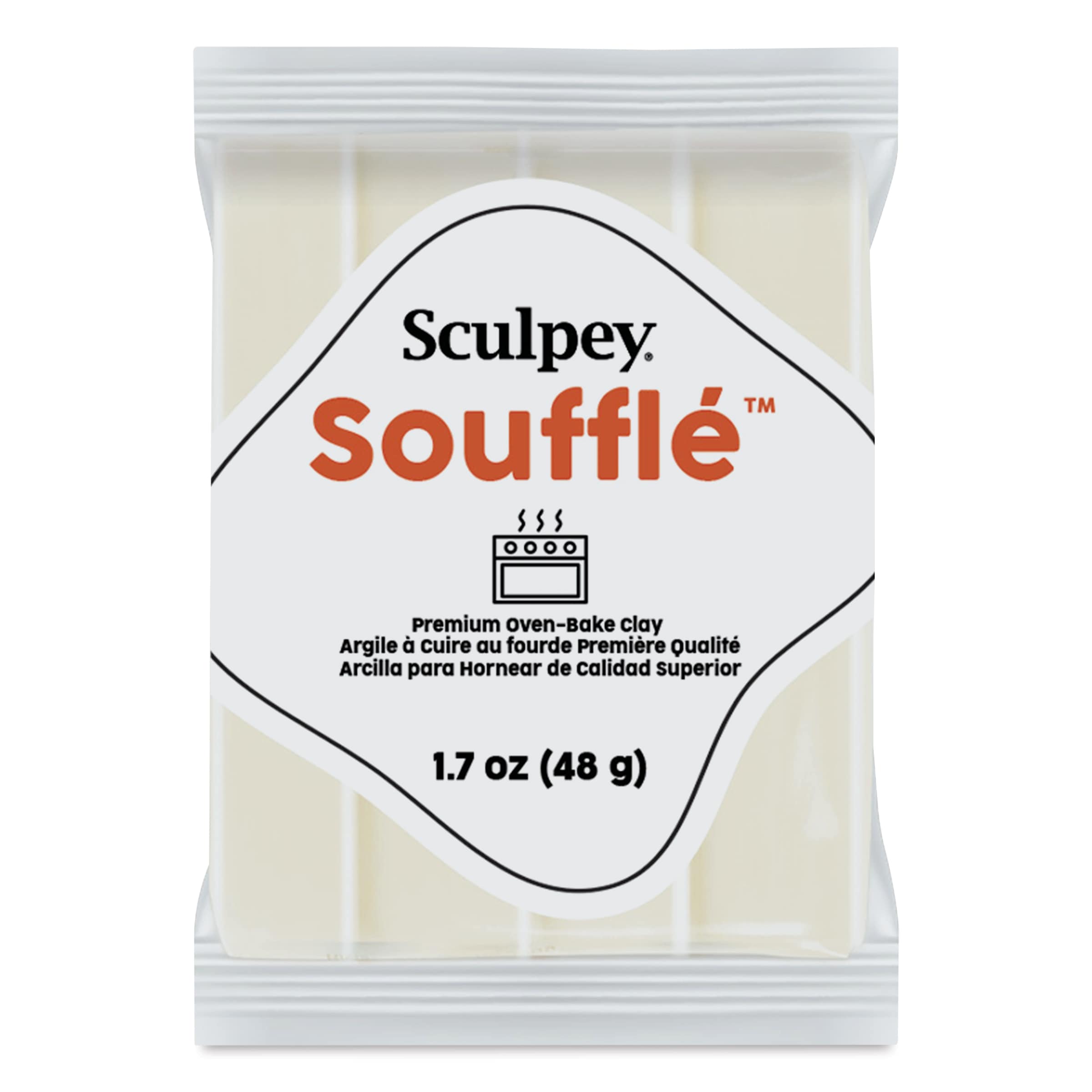 Sculpey Souffle  Ivory 17 oz Bar