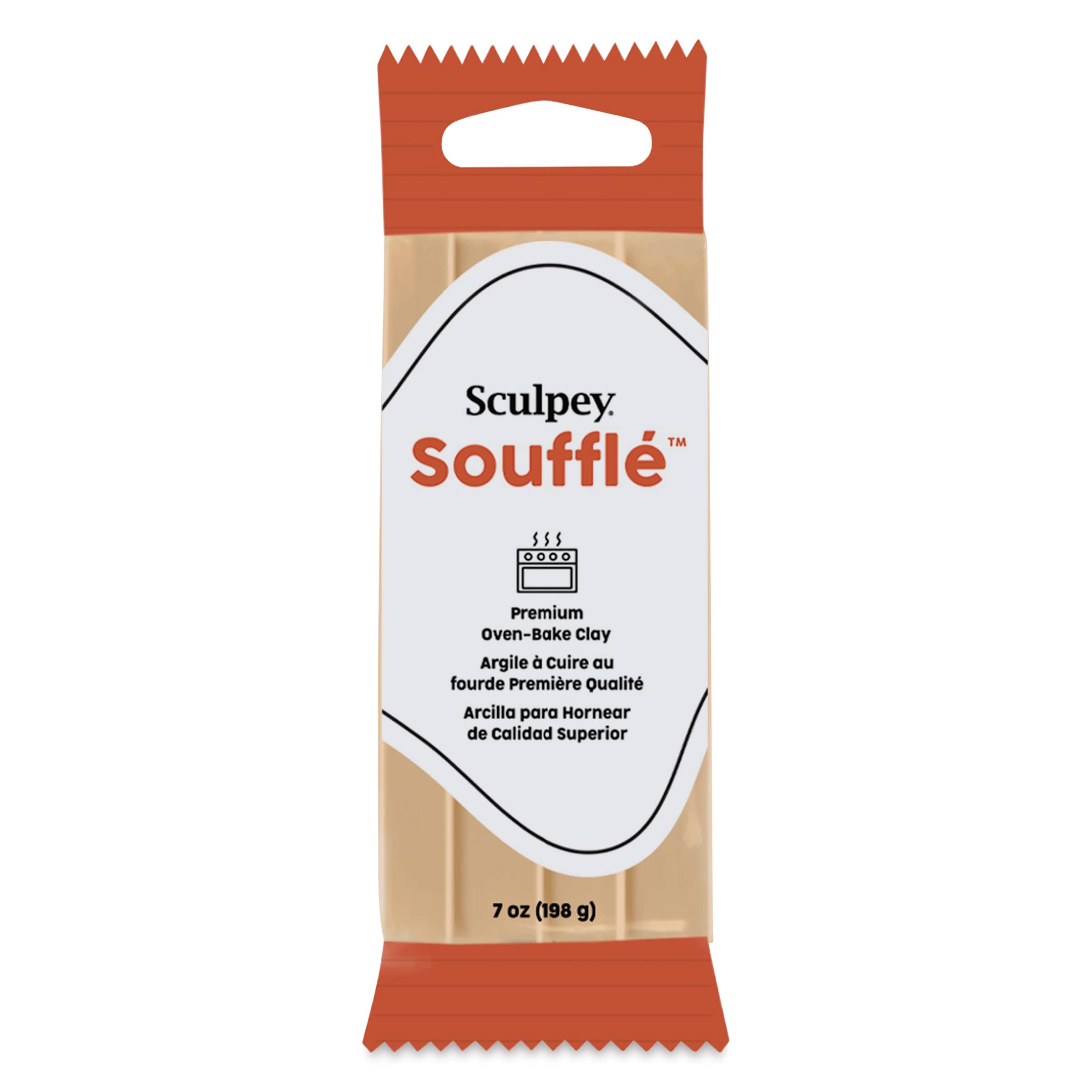 Sculpey Souffle  Latte 7 oz Bar