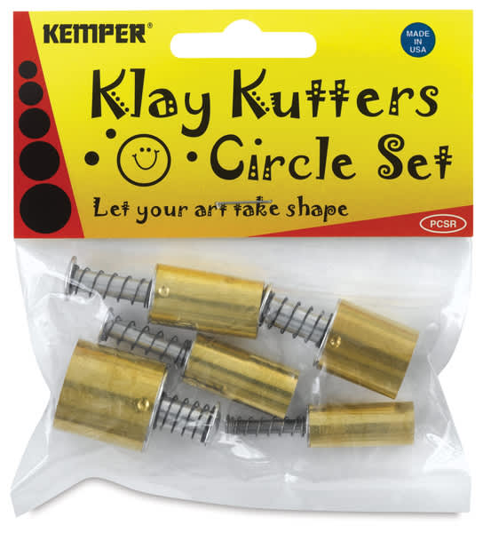 Kemper Tools Pattern Cutters - Set Of 5, Assorted, Circle (PCSR)