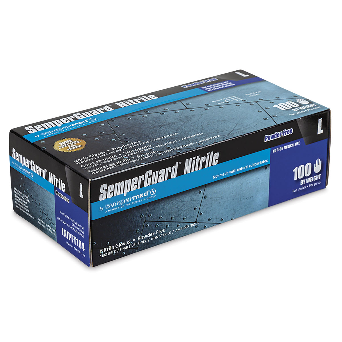 Glove Pack - Large, Nitrile, Powder-Free, Pkg of 100