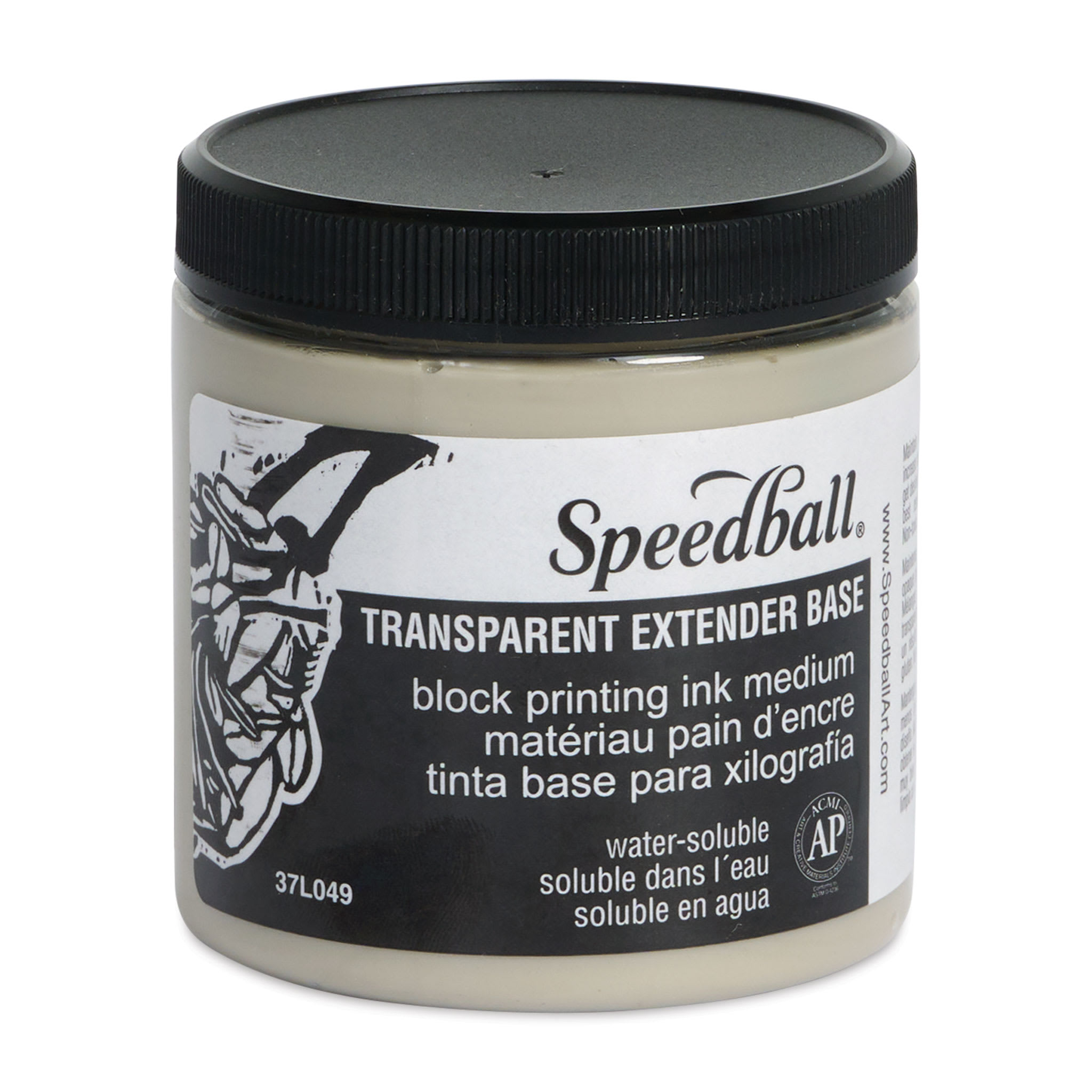 Speedball Water-Soluble Block Printing Ink Extender, 8 oz