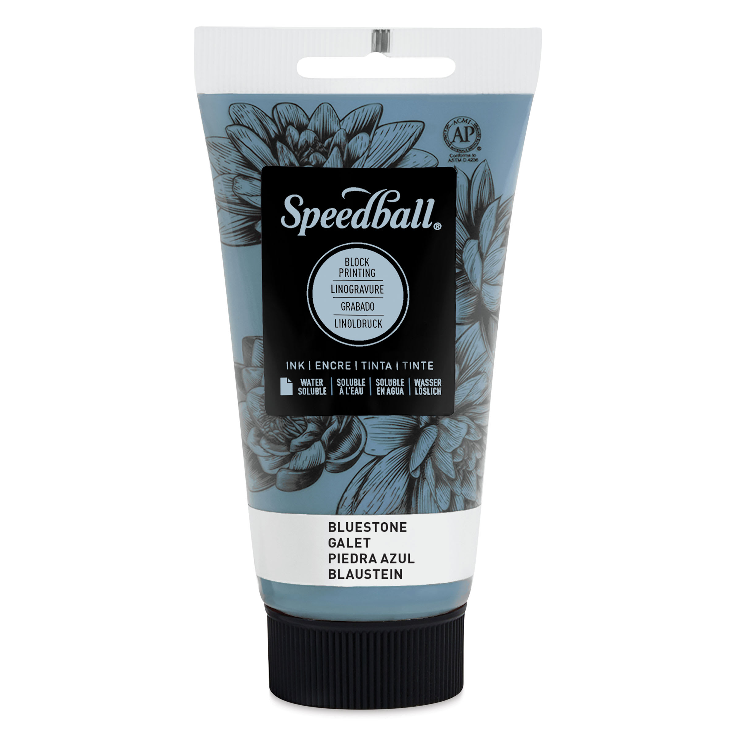 Speedball® Water-Soluble Block Printing Ink in Bluestone | 2.5 fl oz