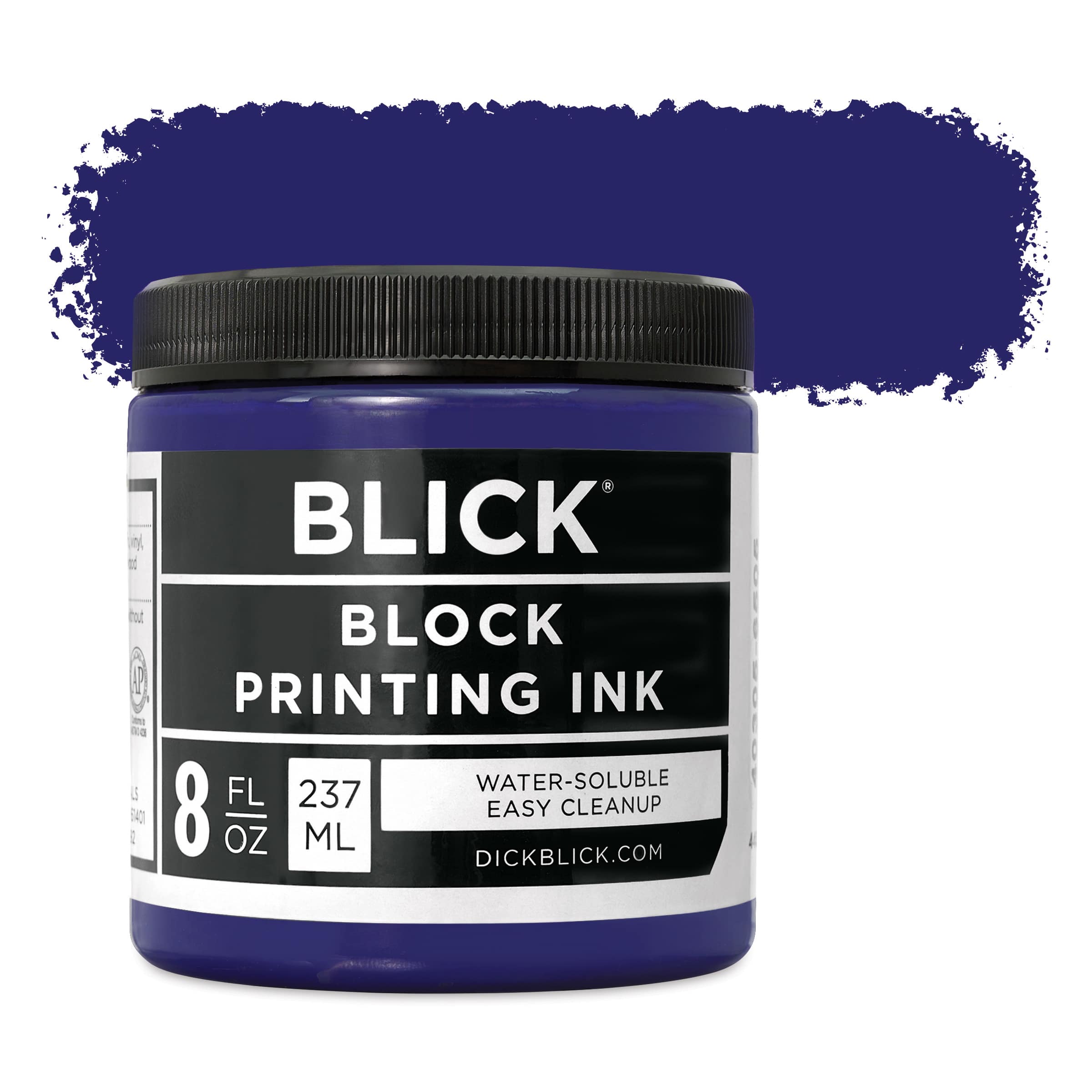 Blick Water-Soluble Block Printing Ink - Violet, 8 oz Jar