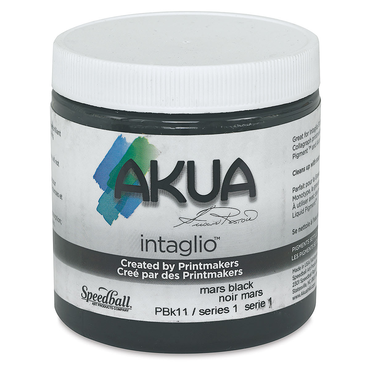 Akua Intaglio Ink - Mars Black, 237 ml