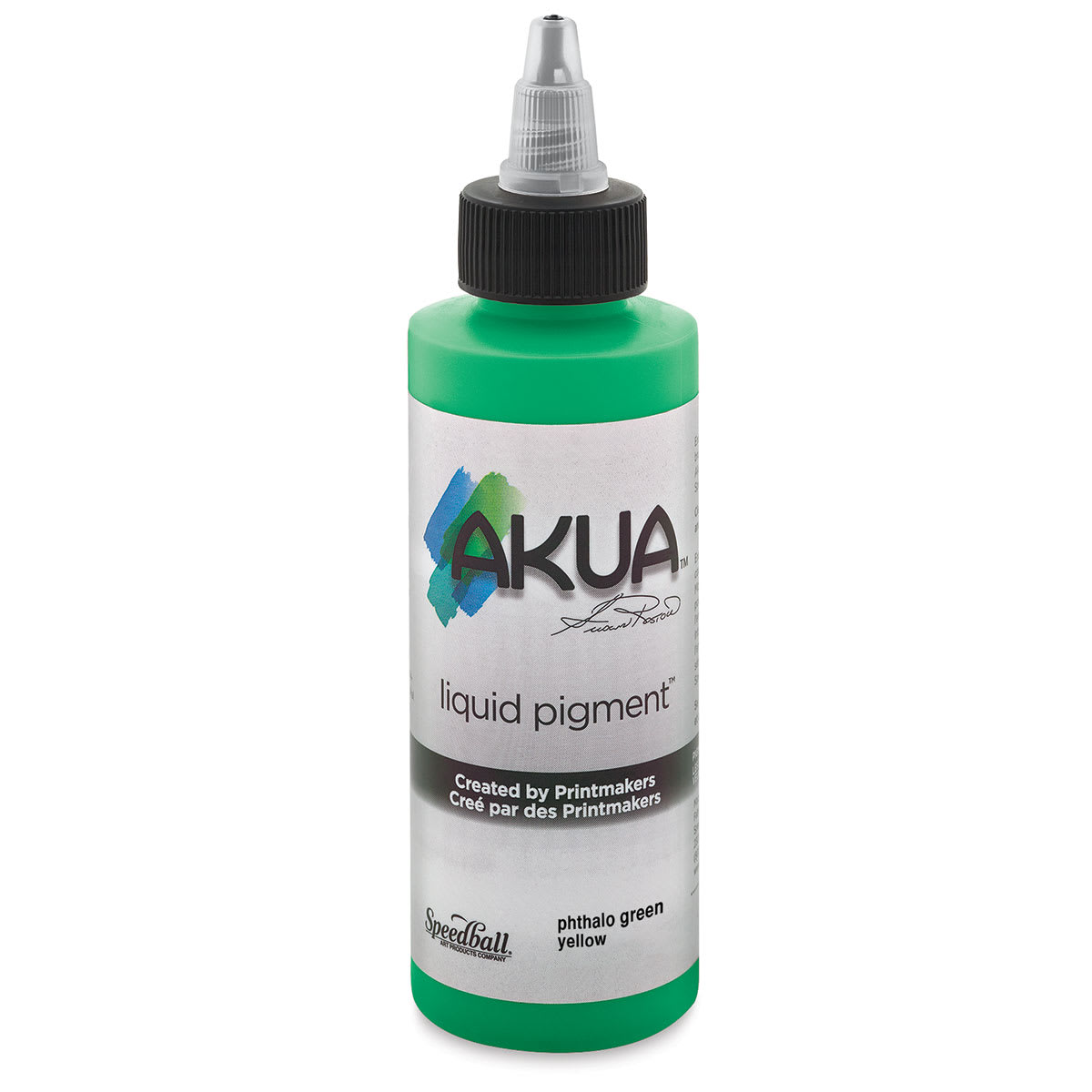 Akua Liquid Pigment - Phthalo Green Yellow, 118 ml