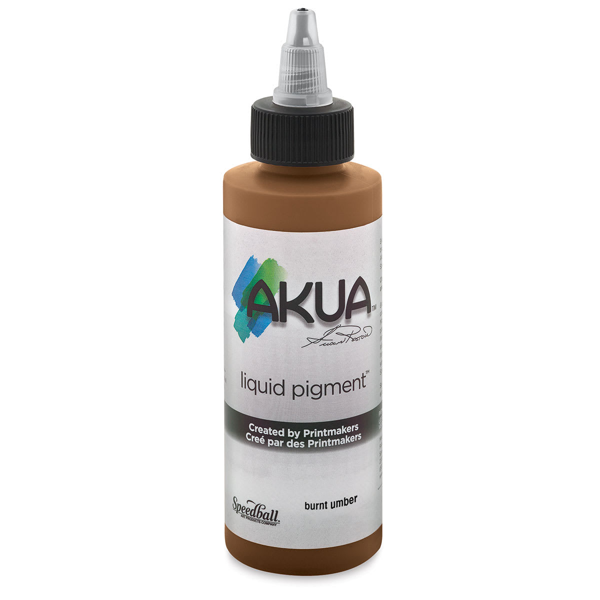 Akua Liquid Pigment - Burnt Umber, 118 ml