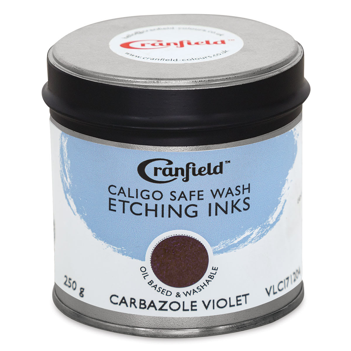 Cranfield Caligo Safe Wash Etching Ink - Carbazole Violet, 250 g Can