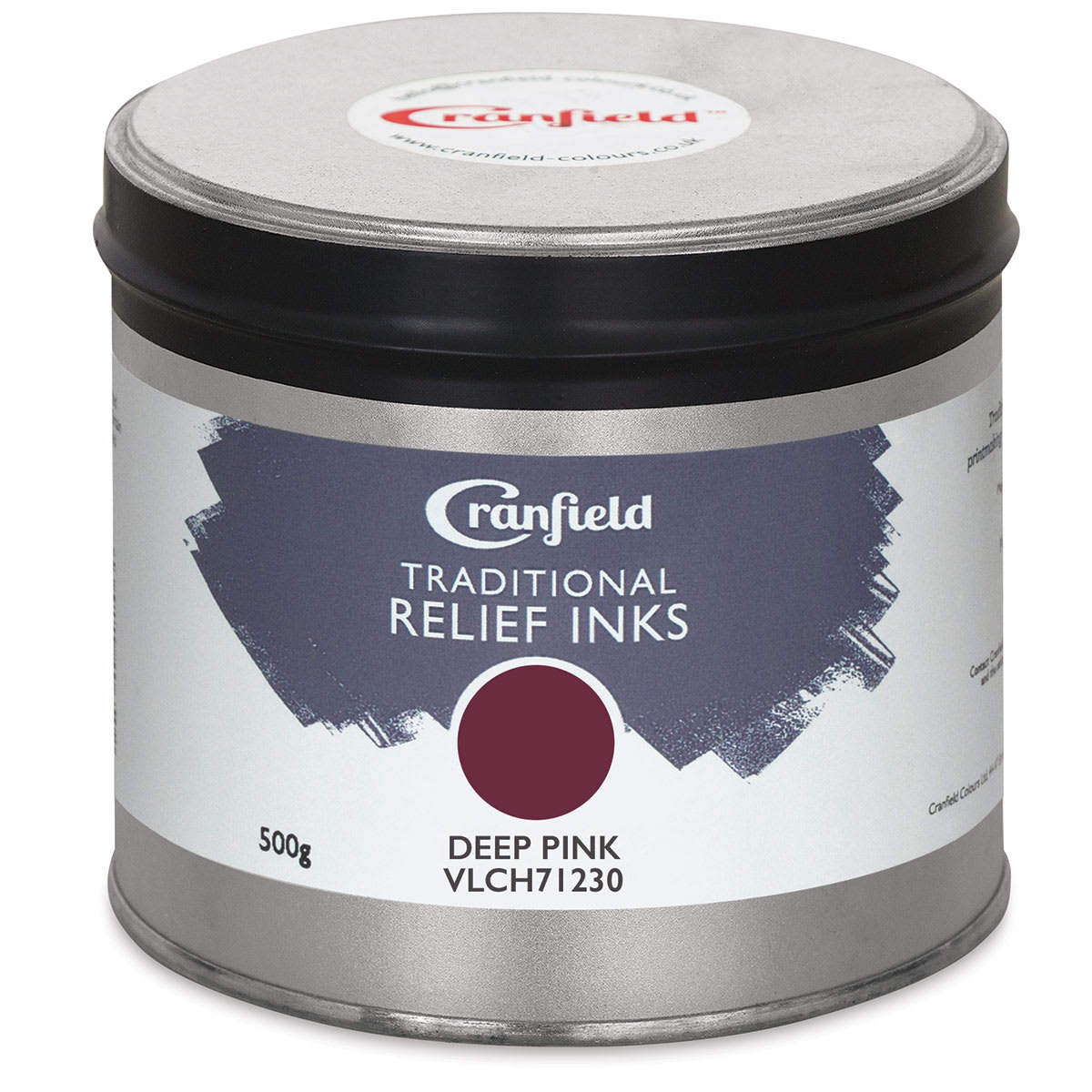 Cranfield Traditional Relief Ink - Deep Pink, 500 g