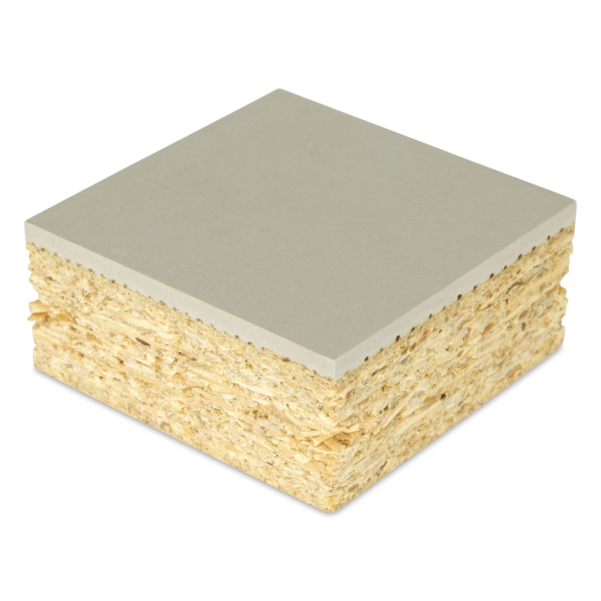 Speedball Red Baron Linoleum Block - 2" x 2", Mounted