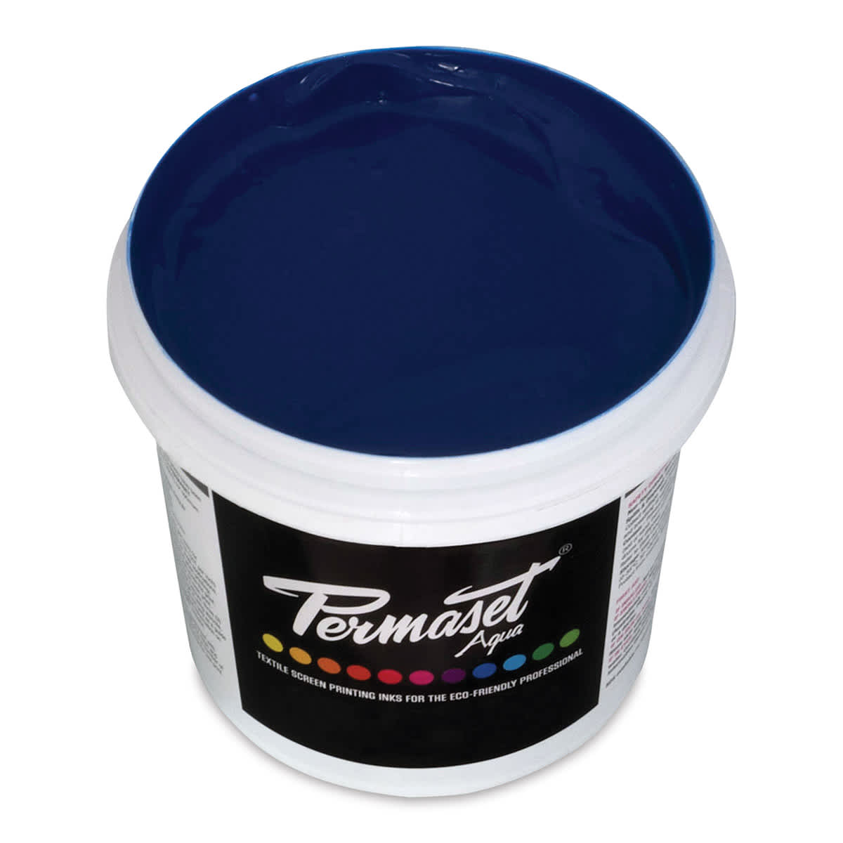 Permaset Aqua Fabric Ink - Process Cyan, Liter