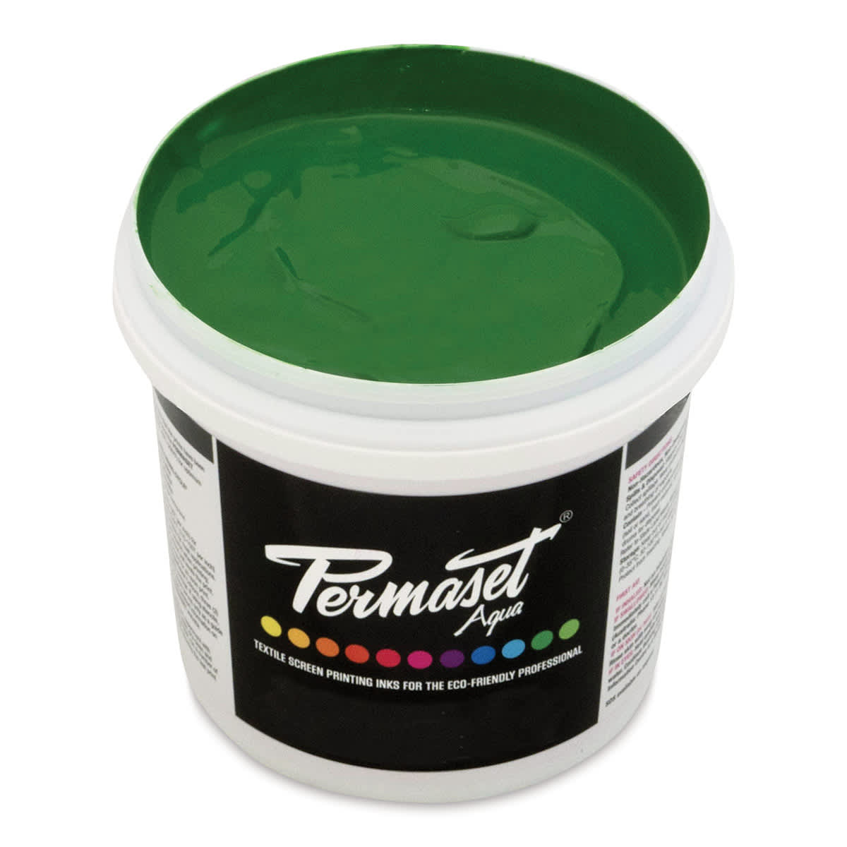 Permaset Aqua Fabric Ink - Mid Green, Liter