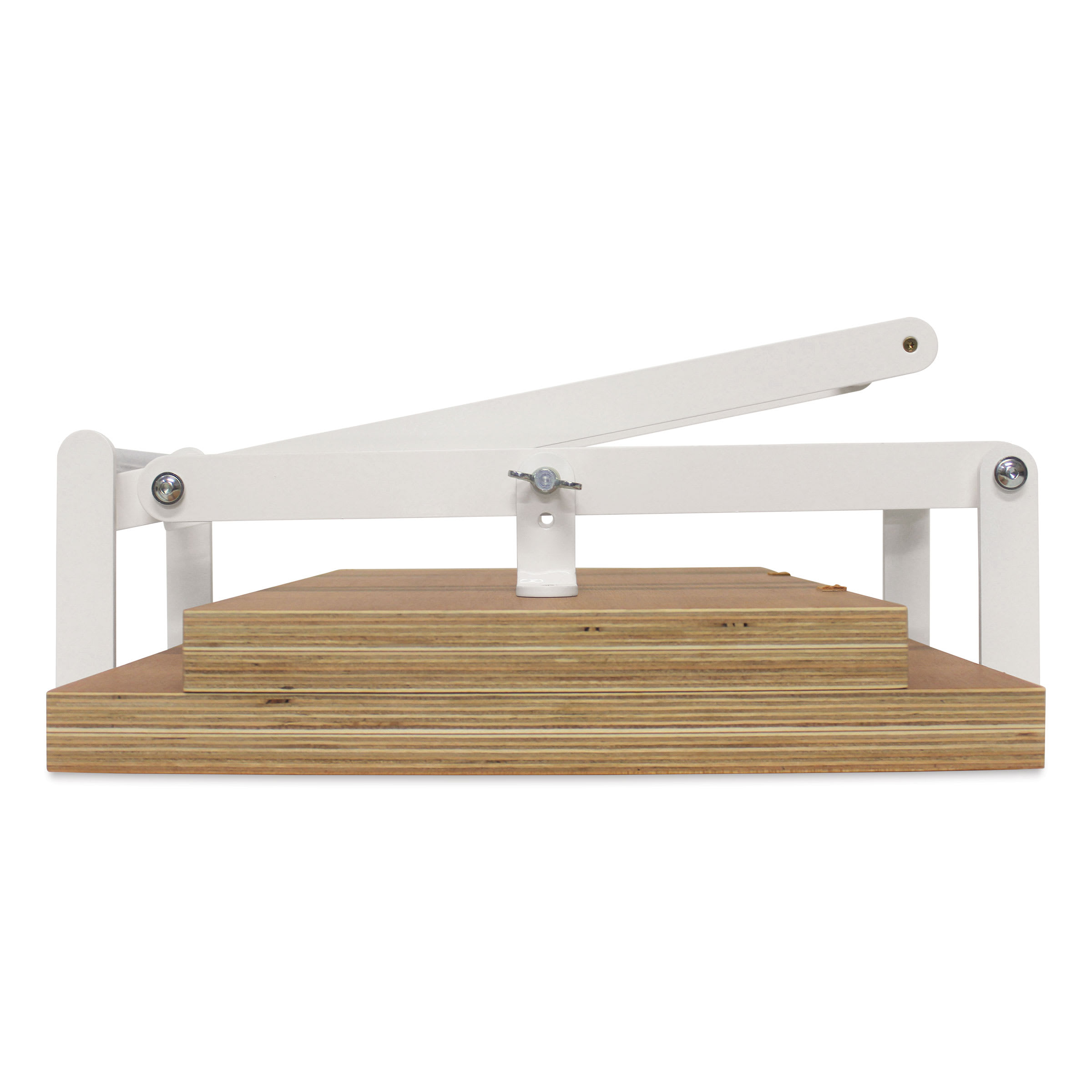 Woodzilla Hand Lino Press - White, 11-3/4" x 16-1/2", Wide Base