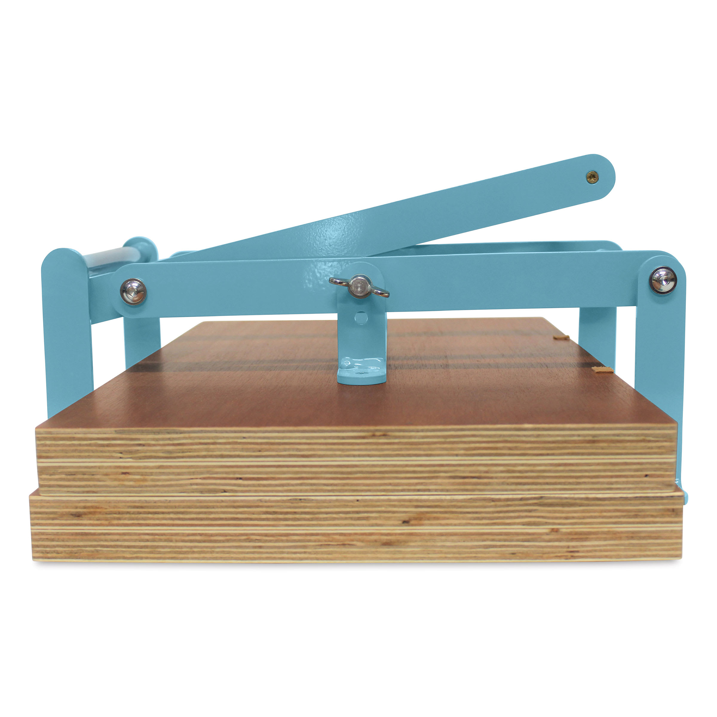 Woodzilla Hand Lino Press - Turquoise, 19" x 12-1/2"