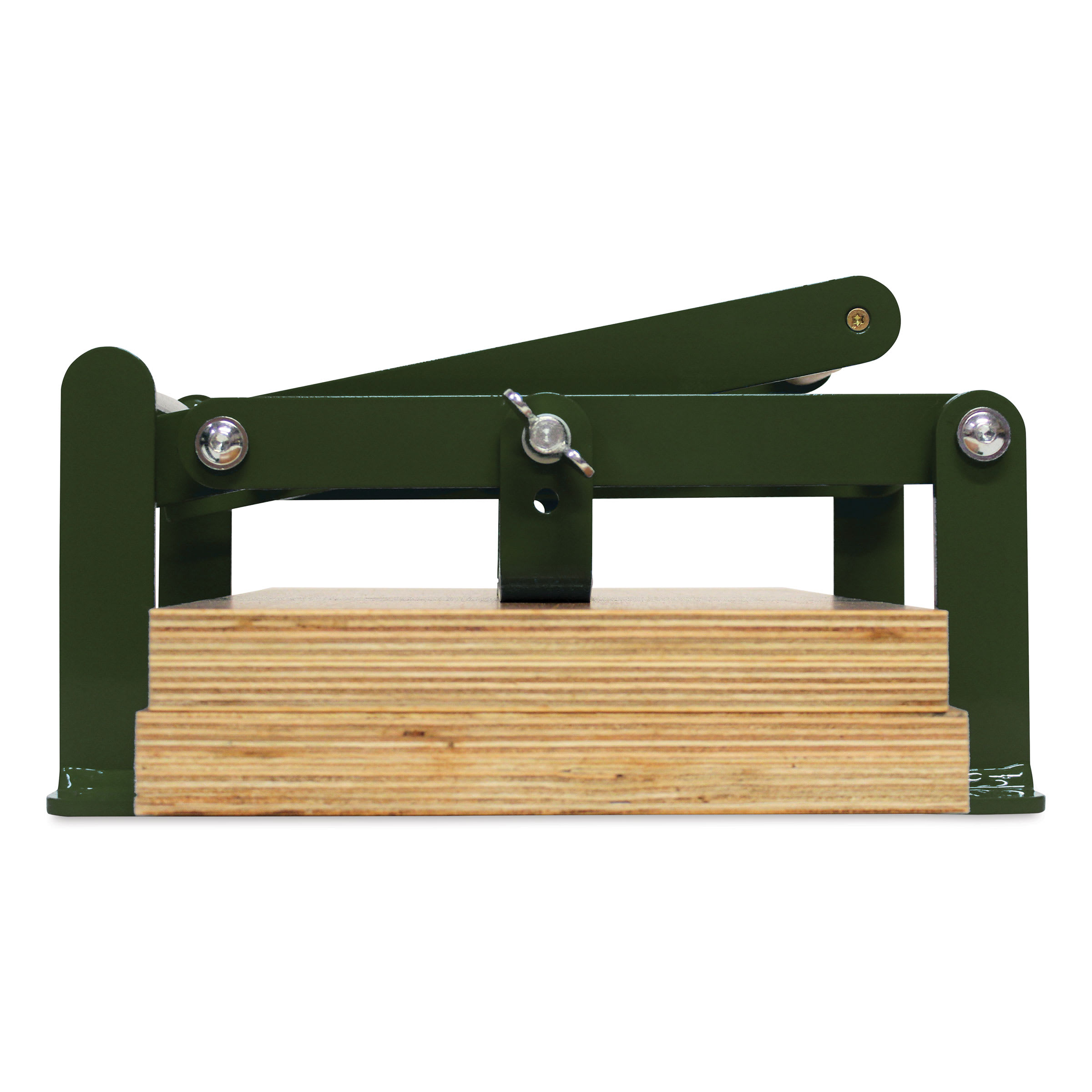 Woodzilla Hand Lino Press - Dark Green, 8-1/4" x 11-3/4"