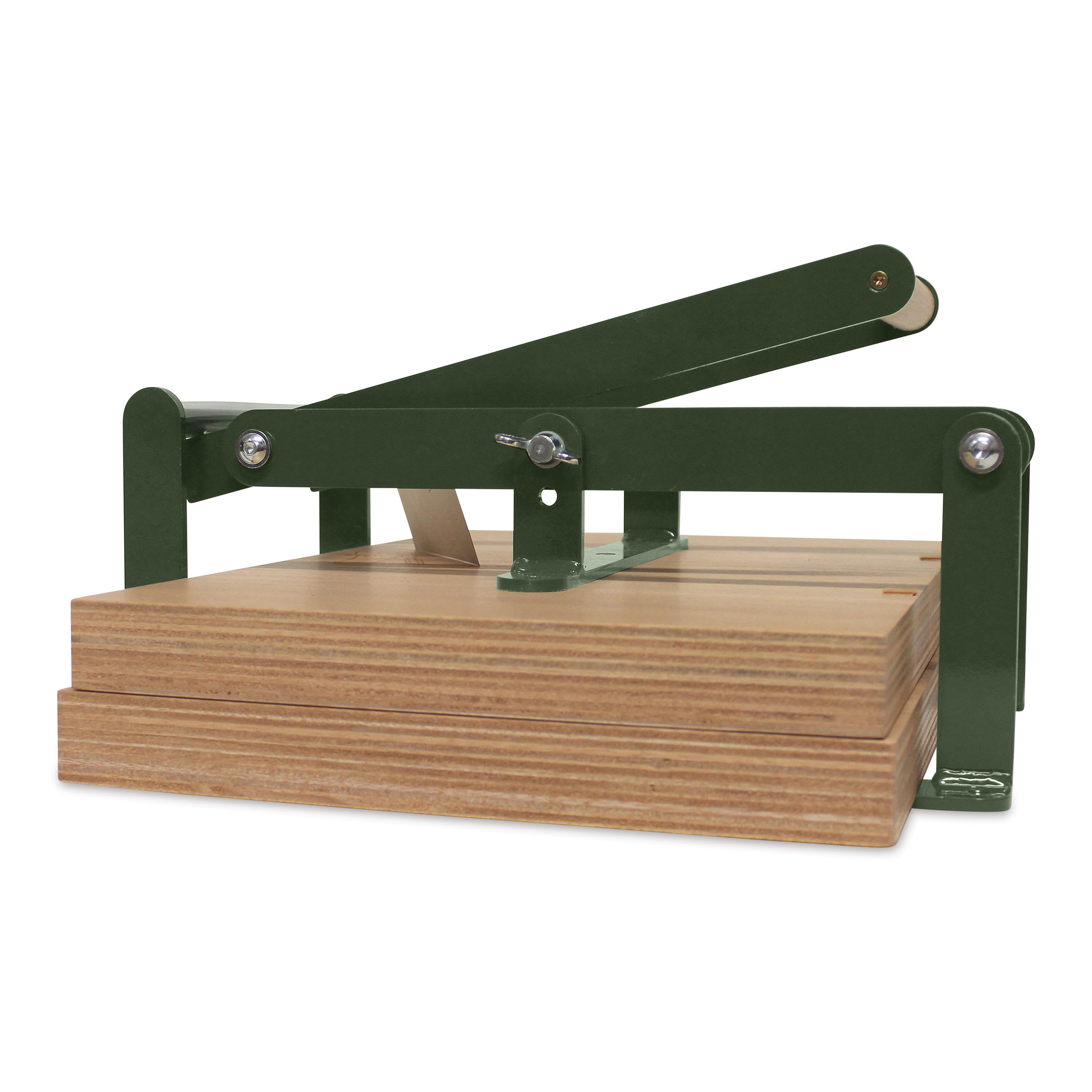 Woodzilla Hand Lino Press - Dark Green, 11-3/4" x 16-1/2"