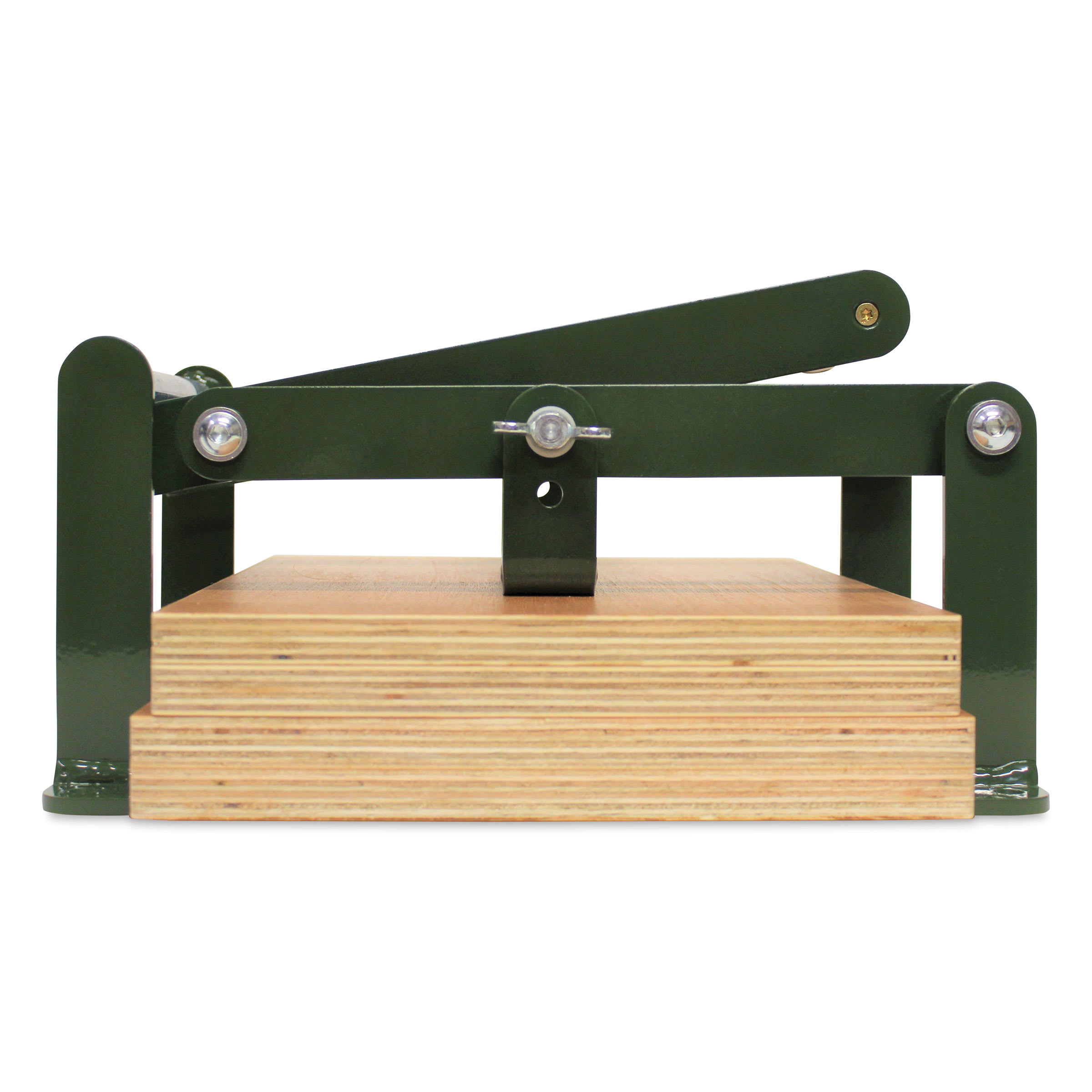 Woodzilla Hand Lino Press - Dark Green, 5-7/8" x 8-1/4"
