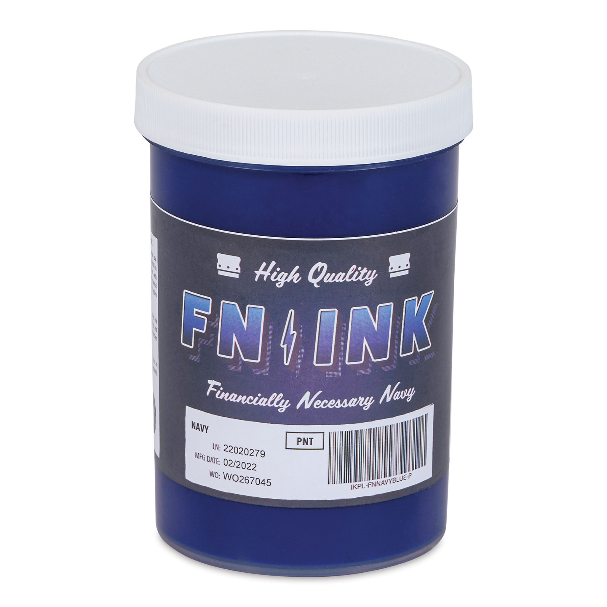 FN Ink Plastisol Screen Printing Ink - Navy, Pint