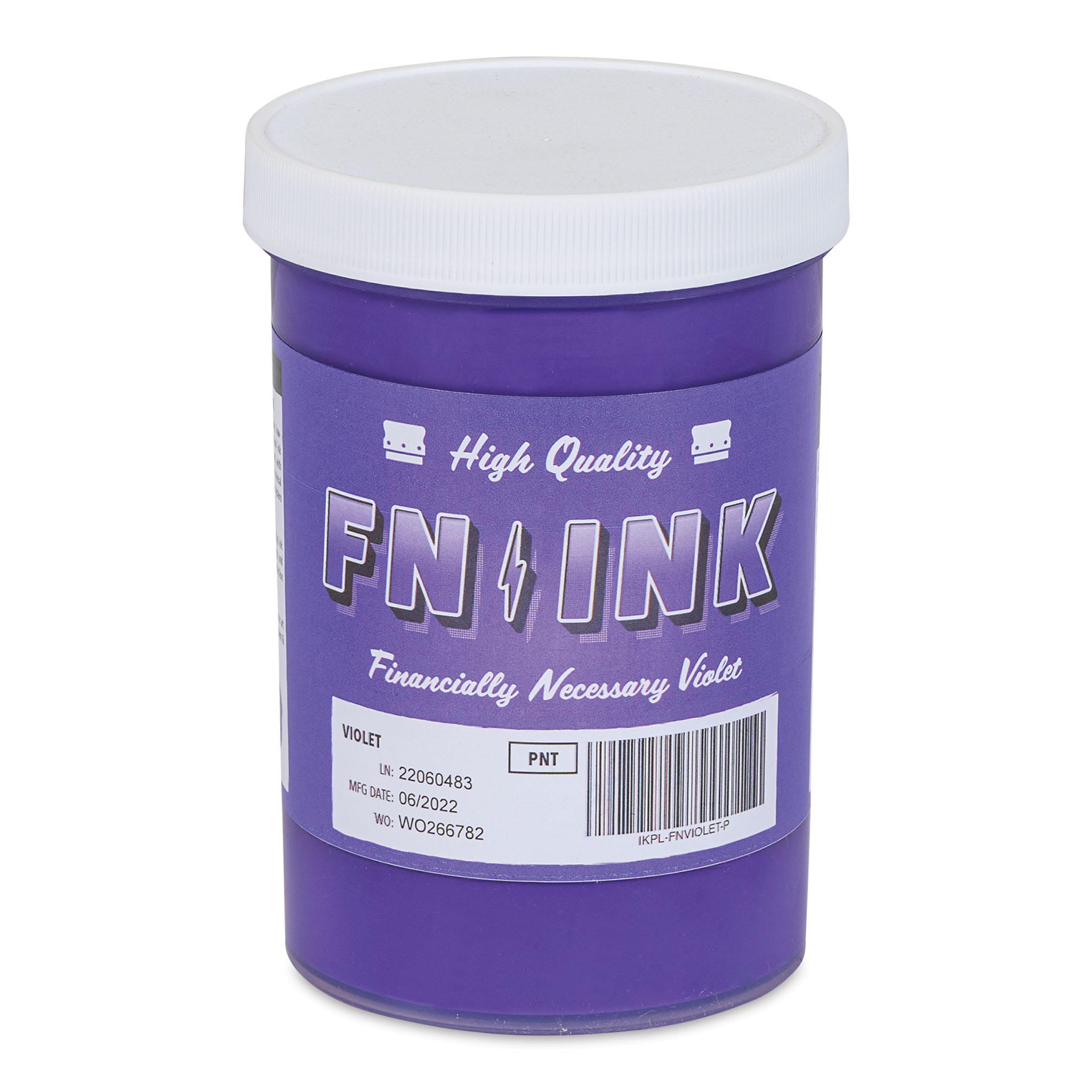 FN Ink Plastisol Screen Printing Ink - Violet, Pint