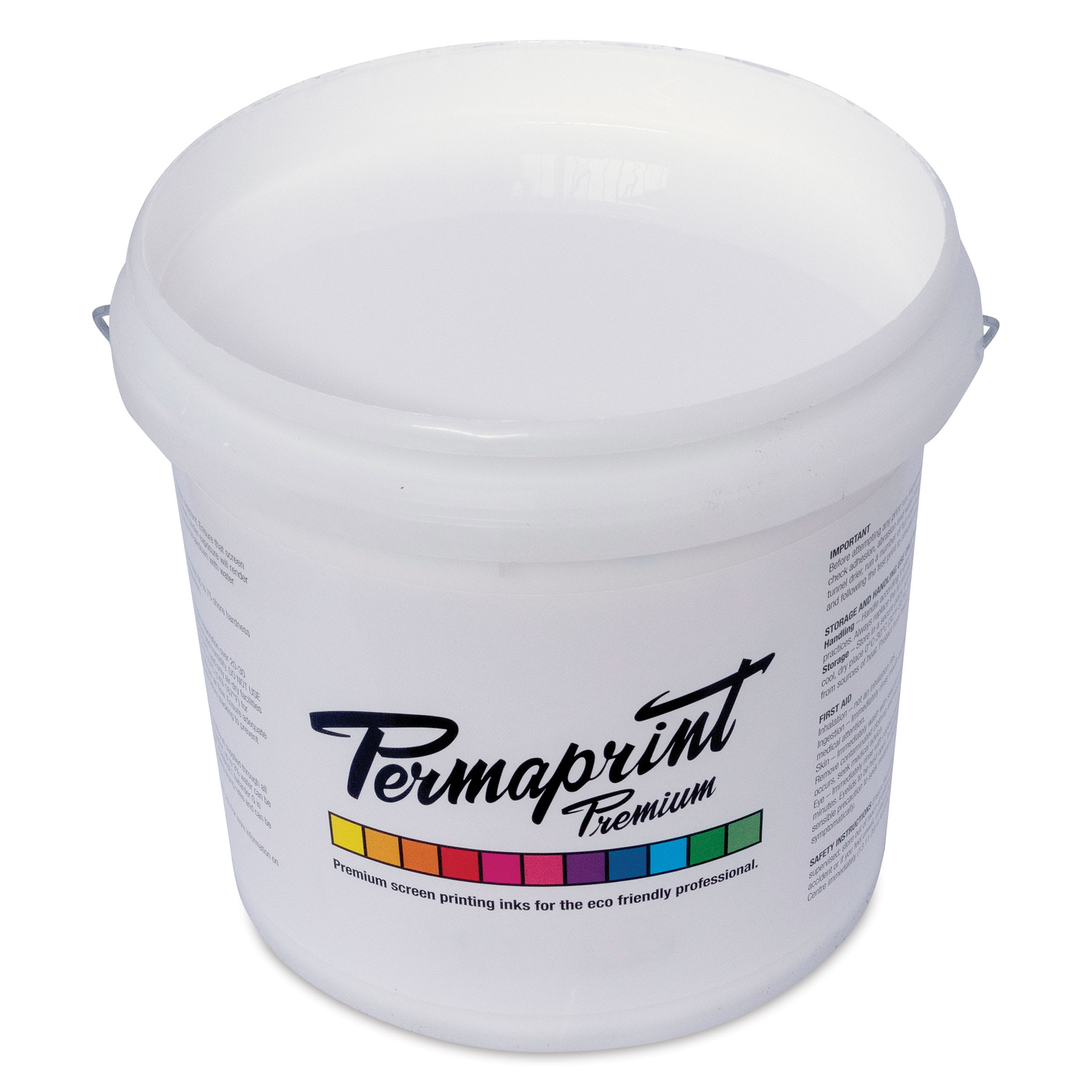 Permaprint Premium Screen Ink - Opaque White, 4 L