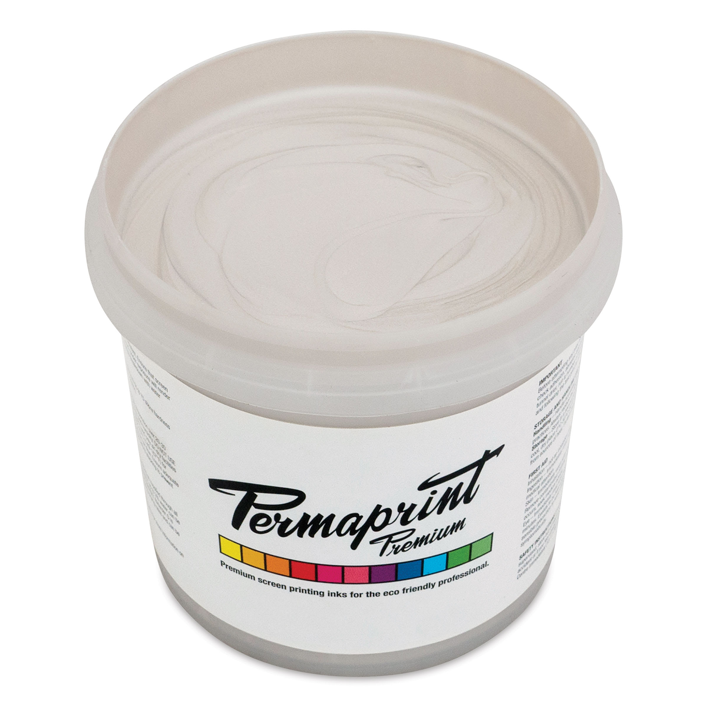 Permaprint Premium Screen Ink - Pearl White, 1 L