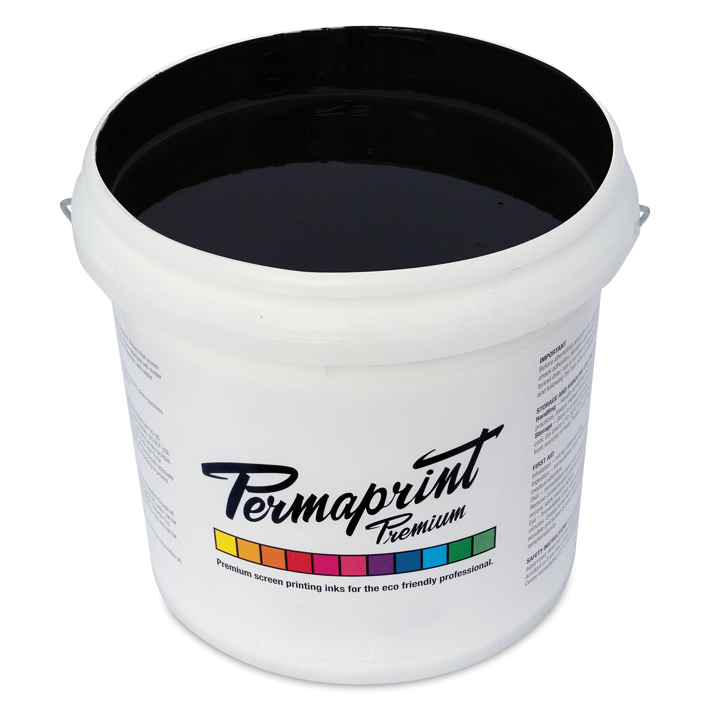 Permaprint Premium Screen Ink - Aquatone Black, 4 L
