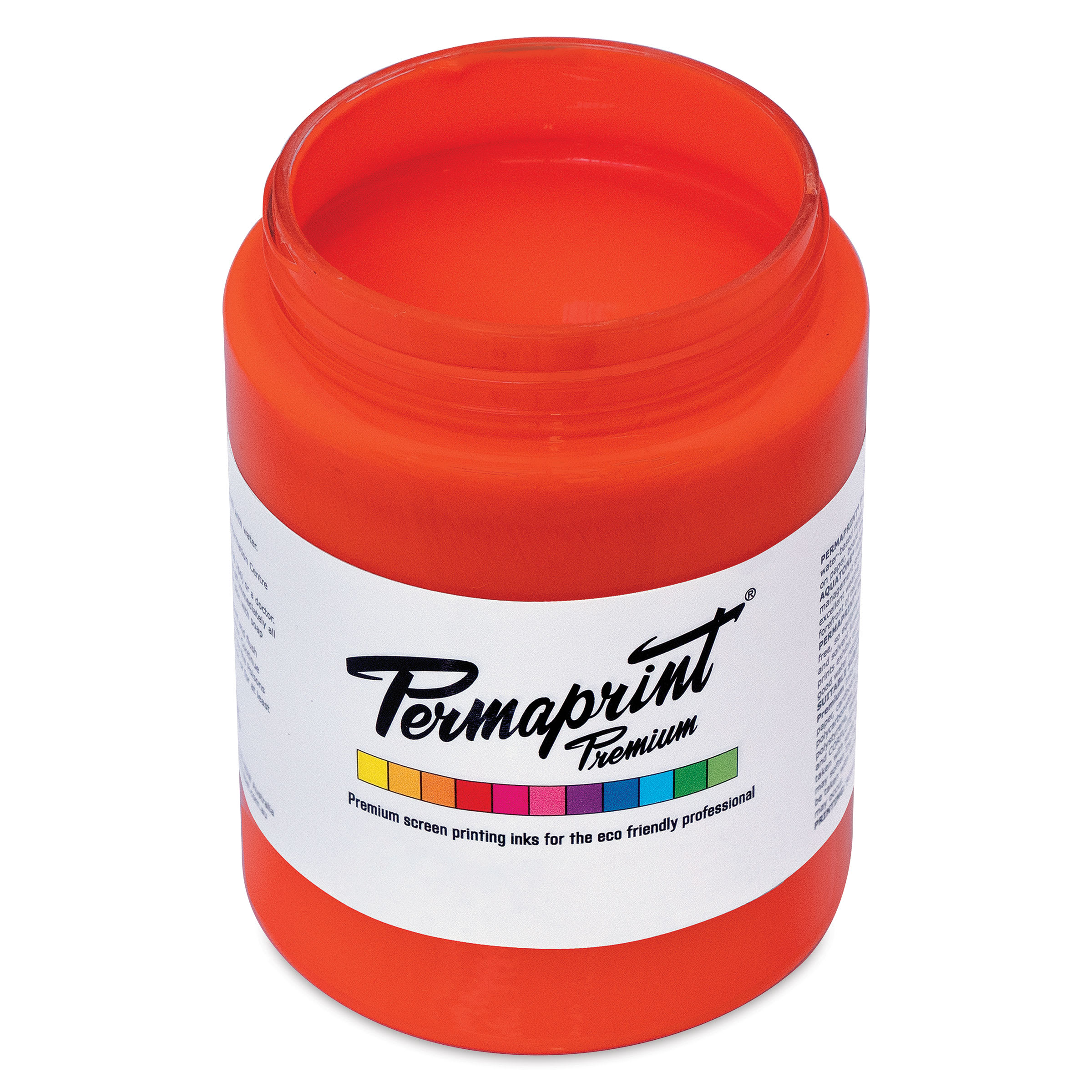 Permaprint Premium Screen Ink - Glow Orange, 300 ml