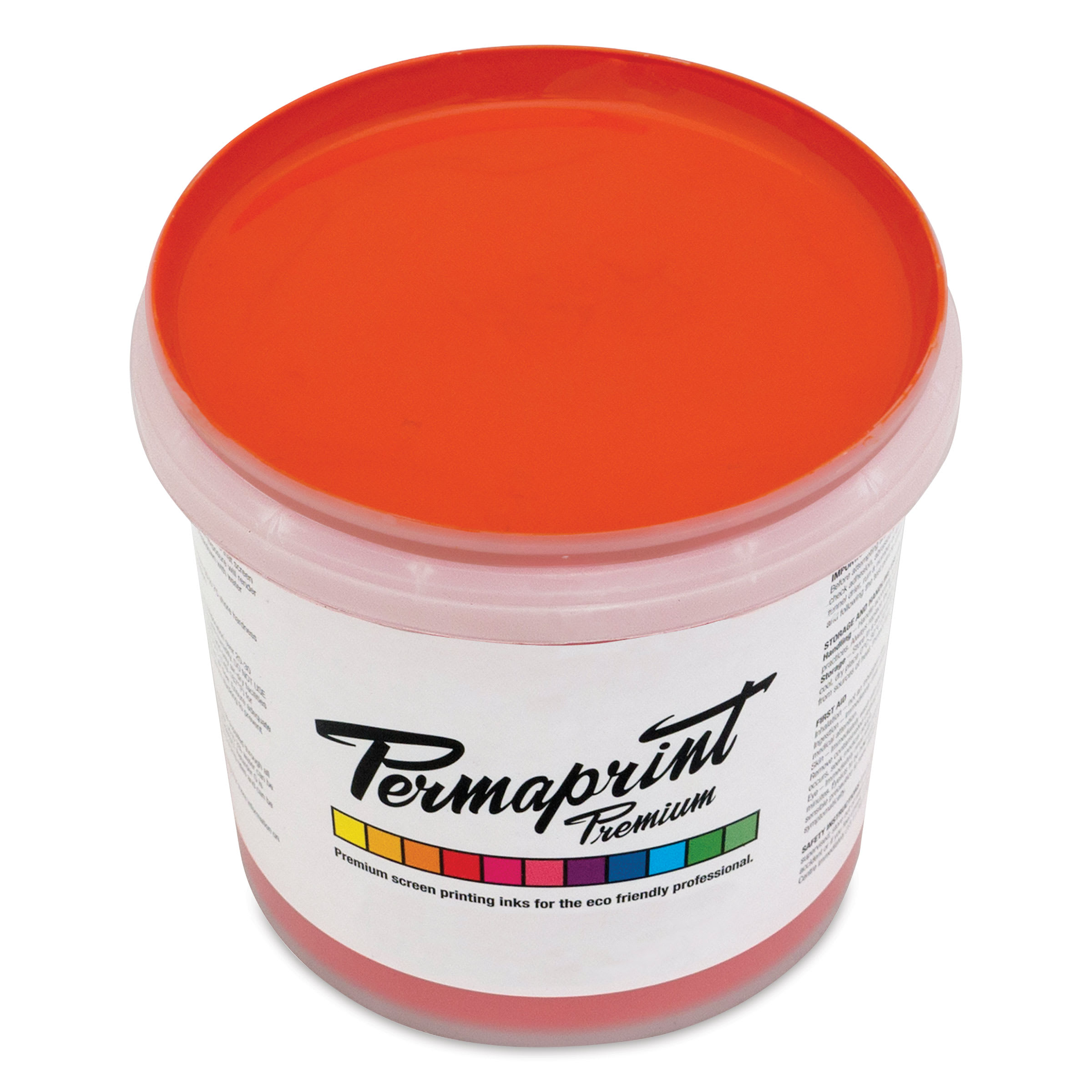 Permaprint Premium Screen Ink - Aquatone Orange, 1 L