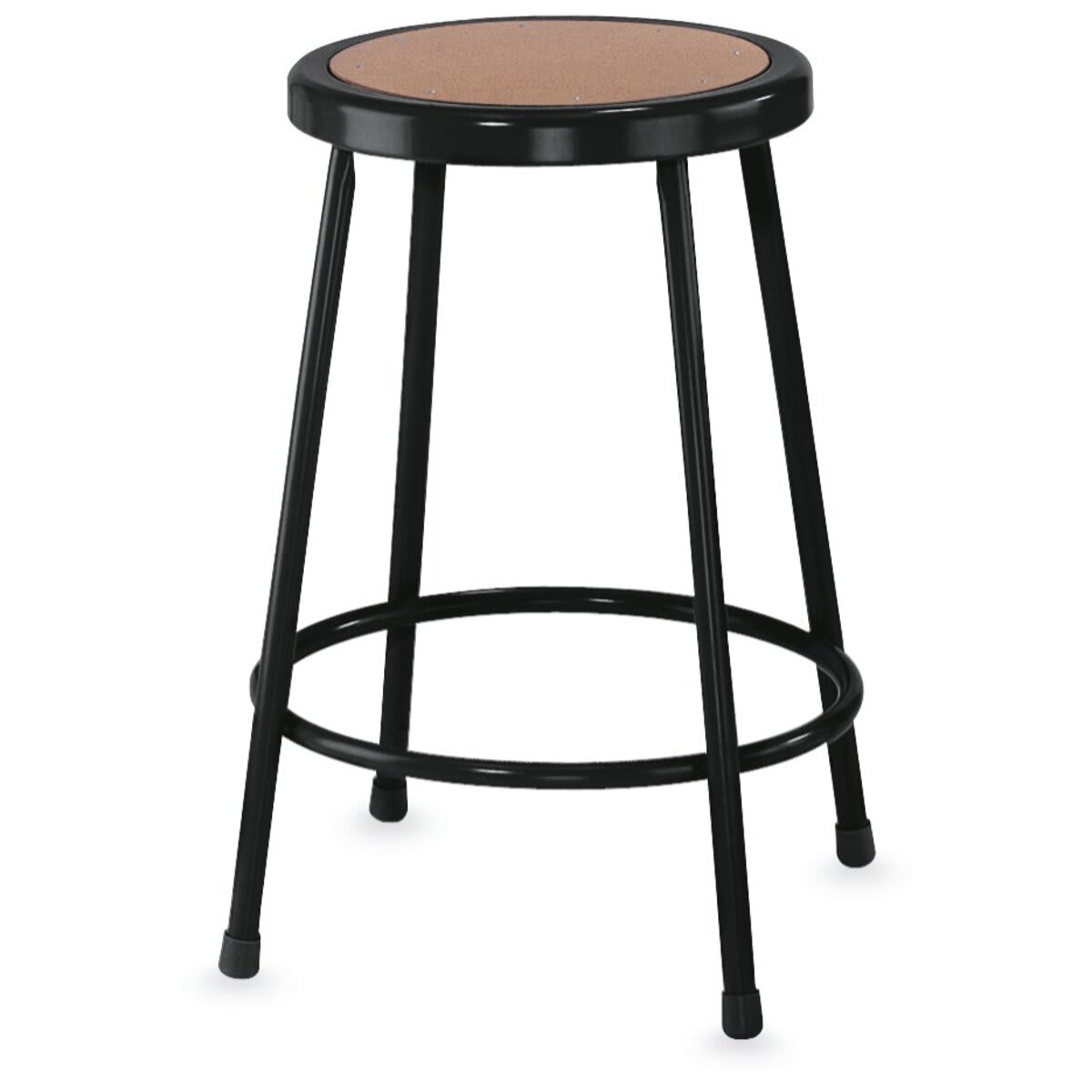 National Public Seating NPS 6200 Series Armless Wood/Steel Drafting Chair, Black (6218-10) | Quill